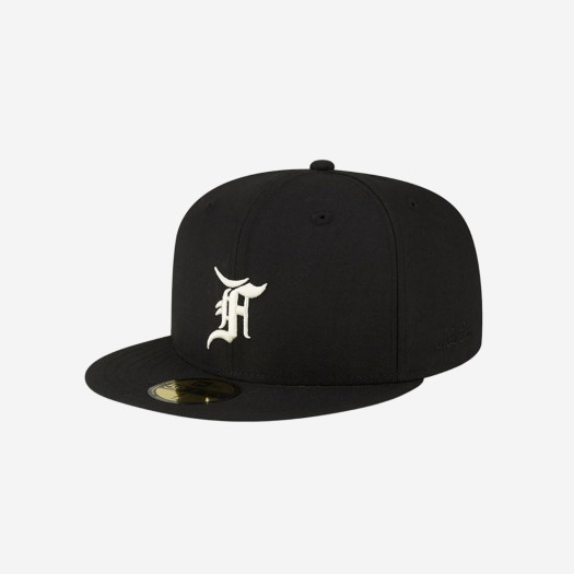 뉴에라 x 피어 오브 갓 59FIFTY 시카고 화이트 삭스 피티드 캡 블랙