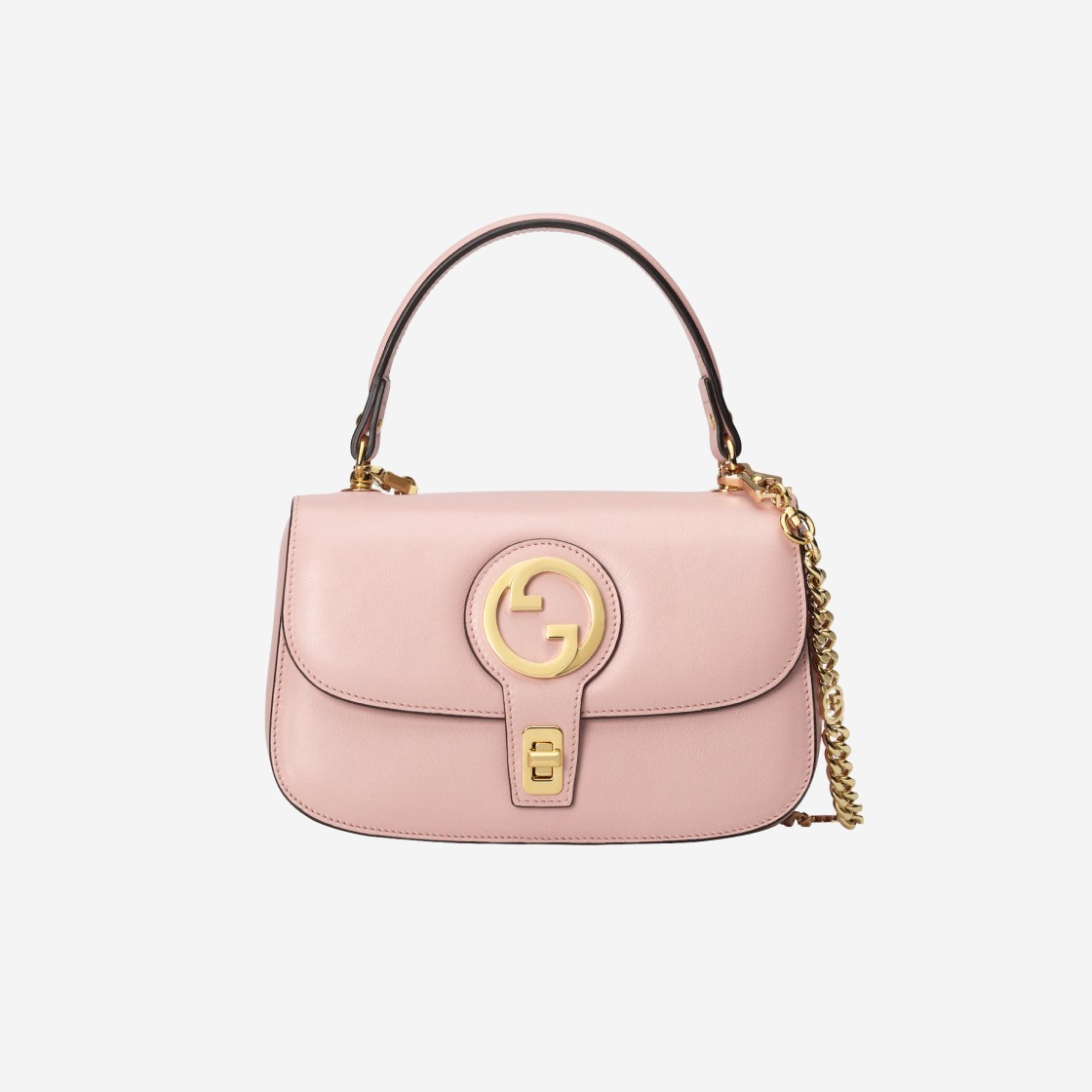 Gucci Blondie Top Handle Bag Light Pink Leather 상세 이미지 1