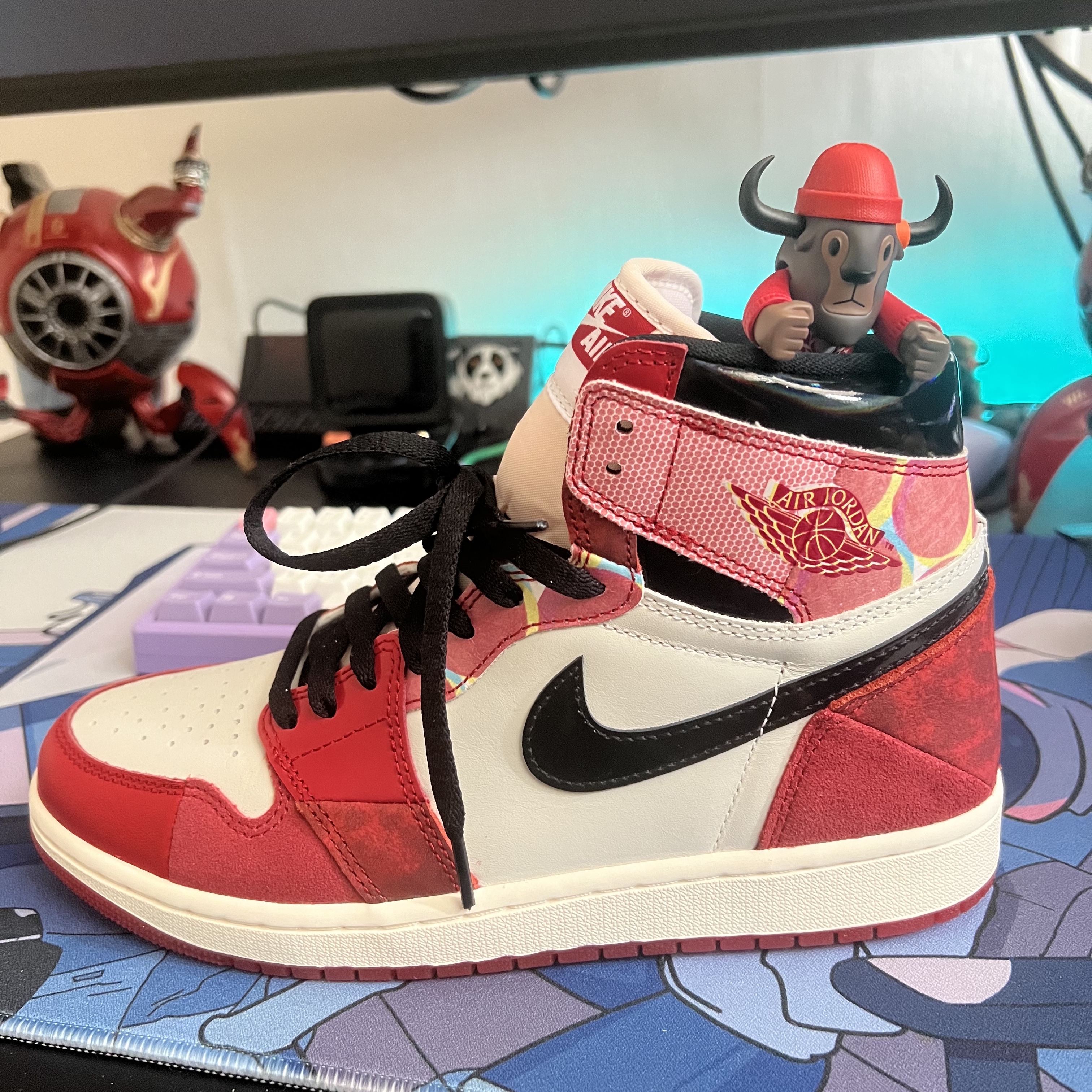Jordan 1 Retro High Spider-Man Next Chapter 착용 스타일