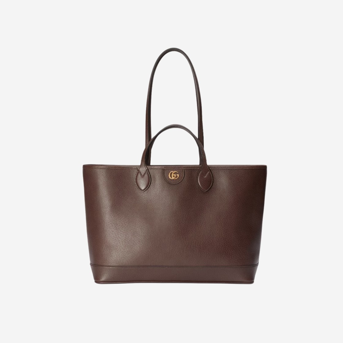 Gucci Ophidia Medium Tote Bag Brown Leather 상세 이미지 1