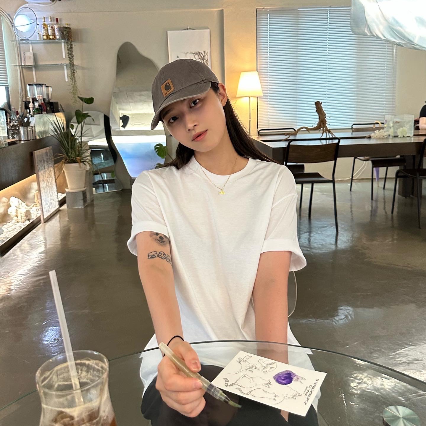Human Made T-Shirts White (3 Pack) 착용 스타일 - 2