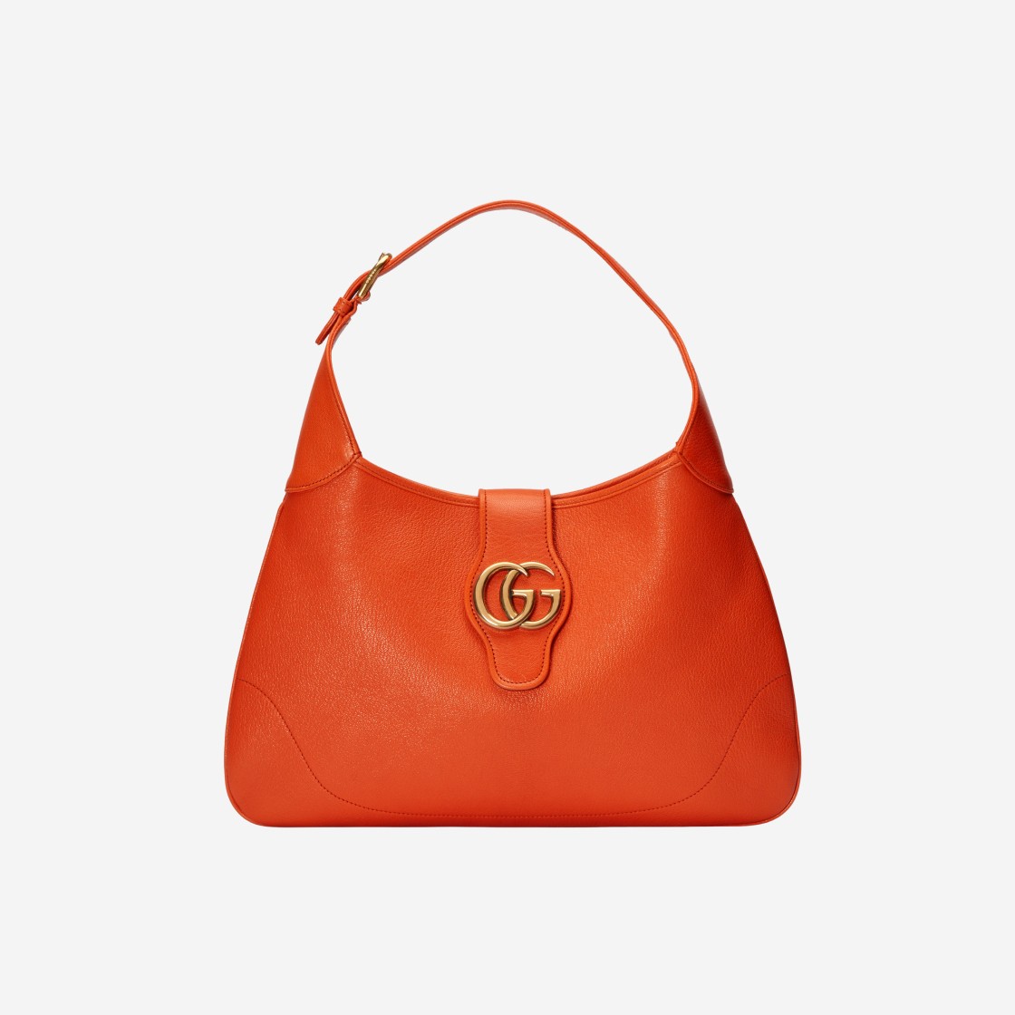 Gucci Aphrodite Medium Shoulder Bag Orange Leather 상세 이미지 1