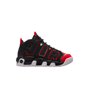 (GS) Nike Air More Uptempo Black University Red