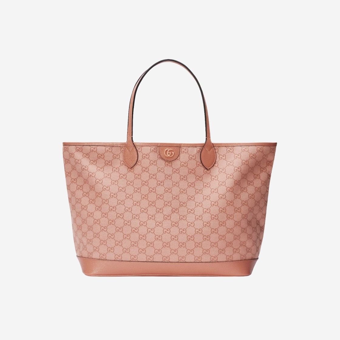 Gucci Ophidia GG Large Tote Bag Pink Canvas 상세 이미지 1