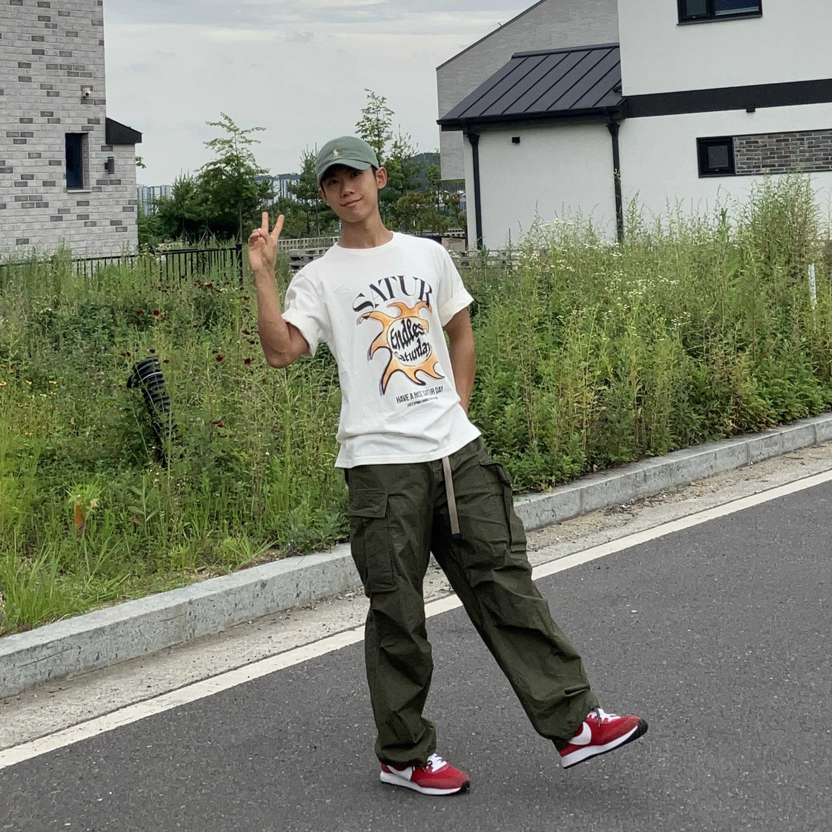 Nike Air Tailwind 79 Gym Red 착용 스타일 - 4