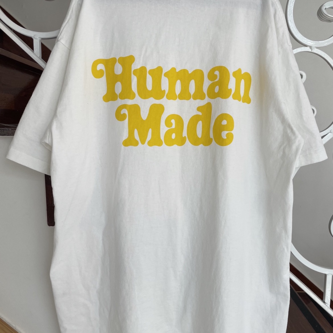 Human Made x Verdy Vick T-Shirt White 착용 스타일 - 2