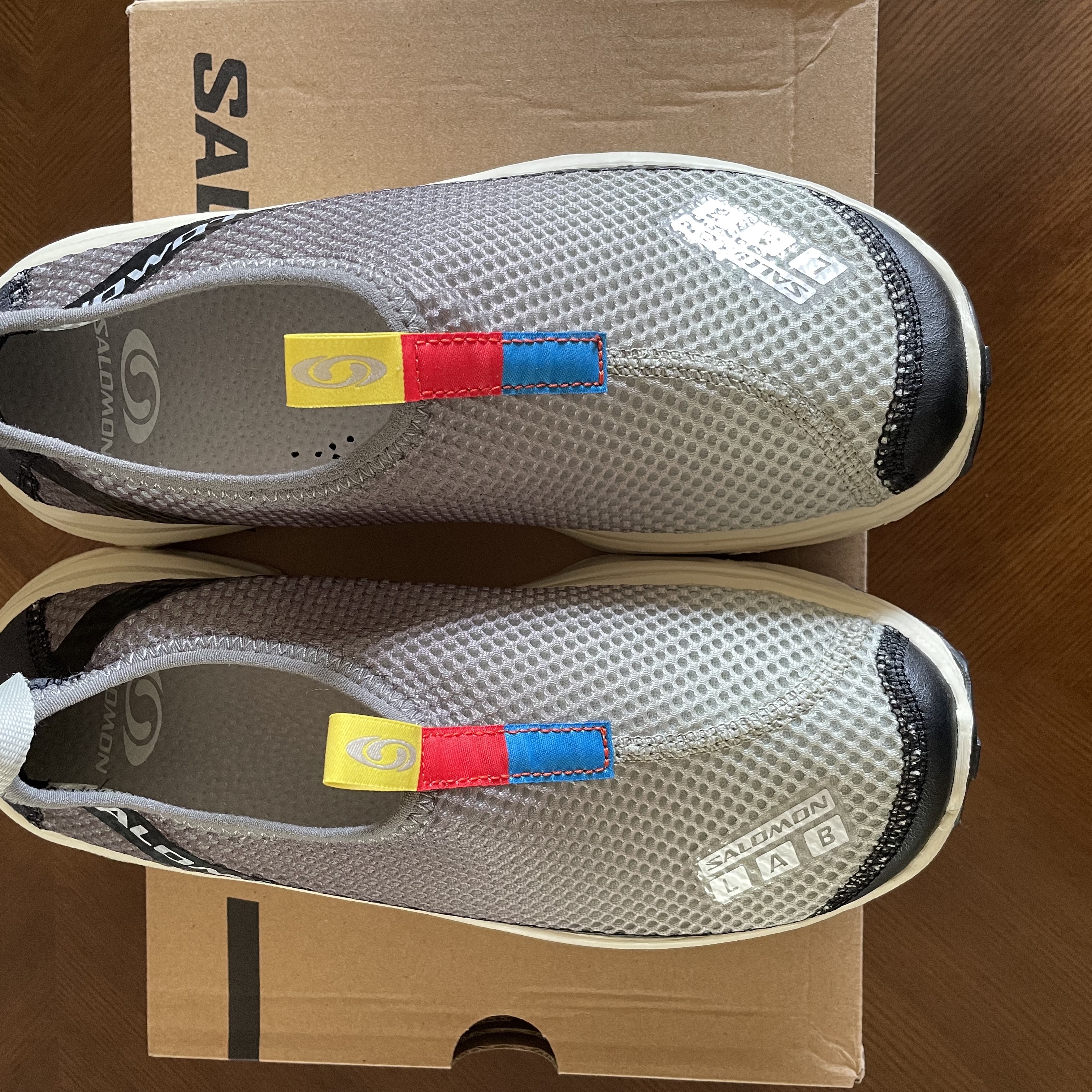 Salomon RX Moc 3.0 Pewter Desert 착용 스타일