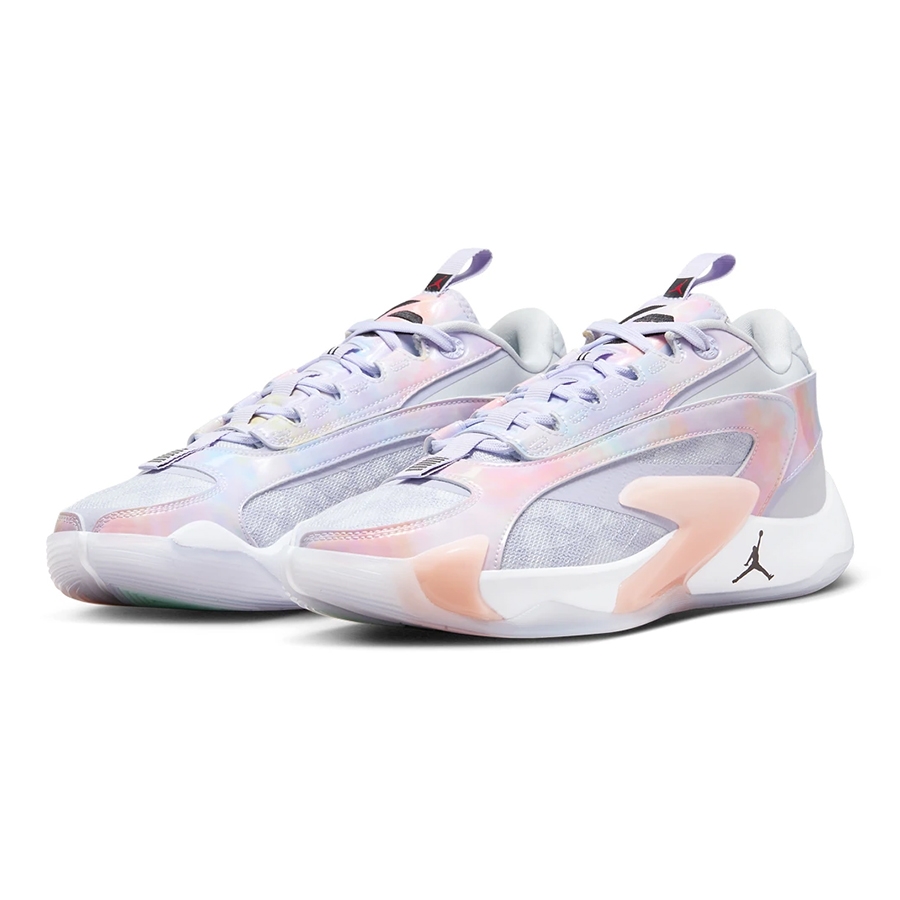 Jordan Luka 1 PF White Dynamic Turquoise, Jordan Luka 1 Next Nature PF Wolf Grey Kumquat 착용 스타일 - 3