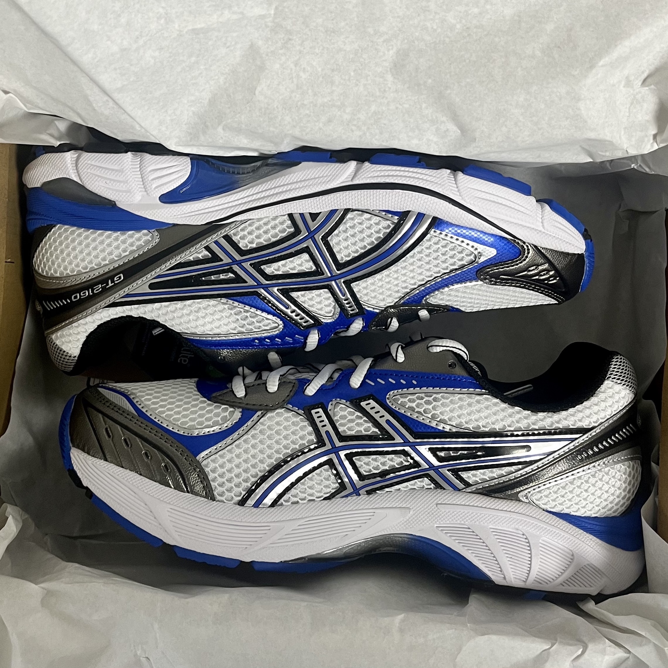 Asics GT-2160 White Illusion Blue 착용 스타일