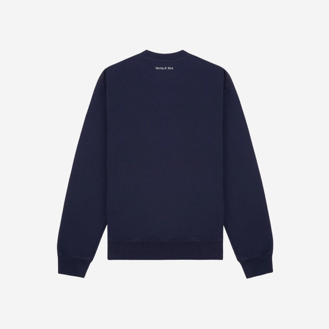 Sporty & Rich x Hotel Du Cap-Eden-Roc Eden Crest Crewneck Navy White 상세 이미지 2