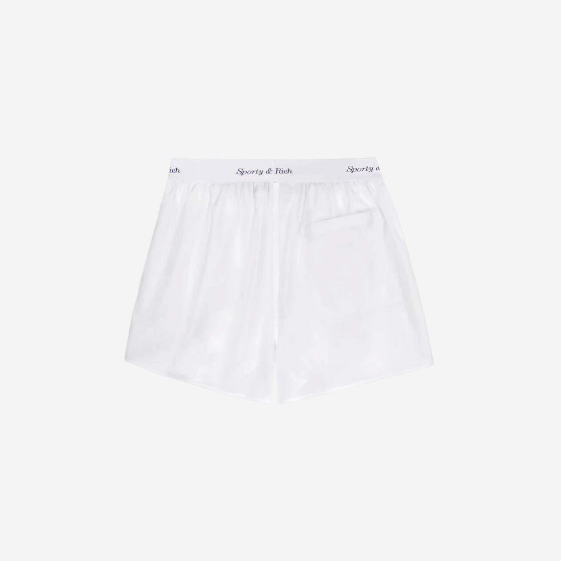 Sporty & Rich x Hotel Du Cap-Eden-Roc Buoy Boxer Short White Navy 상세 이미지 2