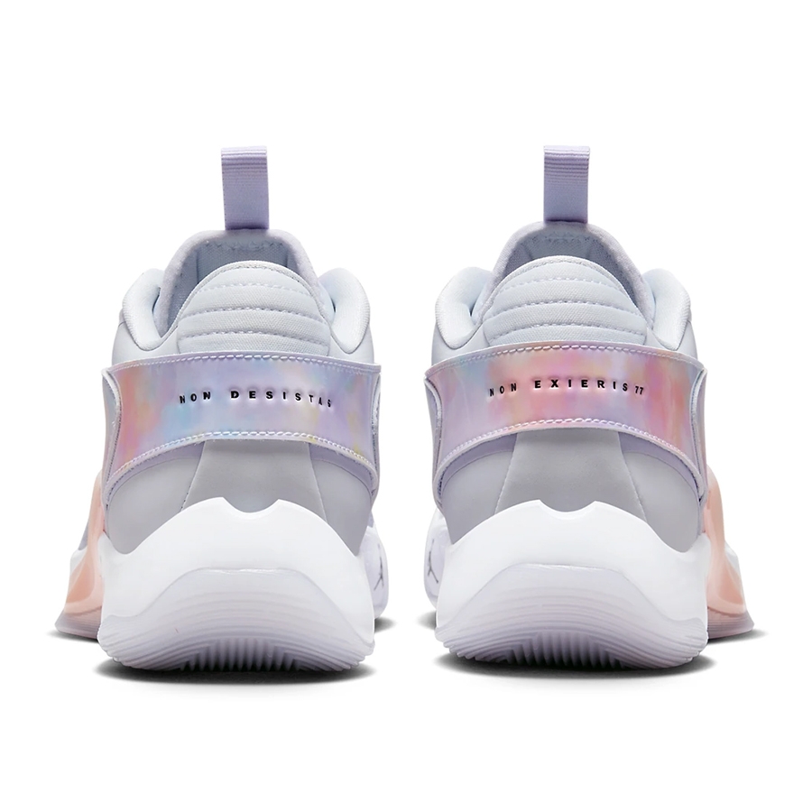 Jordan Luka 1 PF White Dynamic Turquoise, Jordan Luka 1 Next Nature PF Wolf Grey Kumquat 착용 스타일 - 5