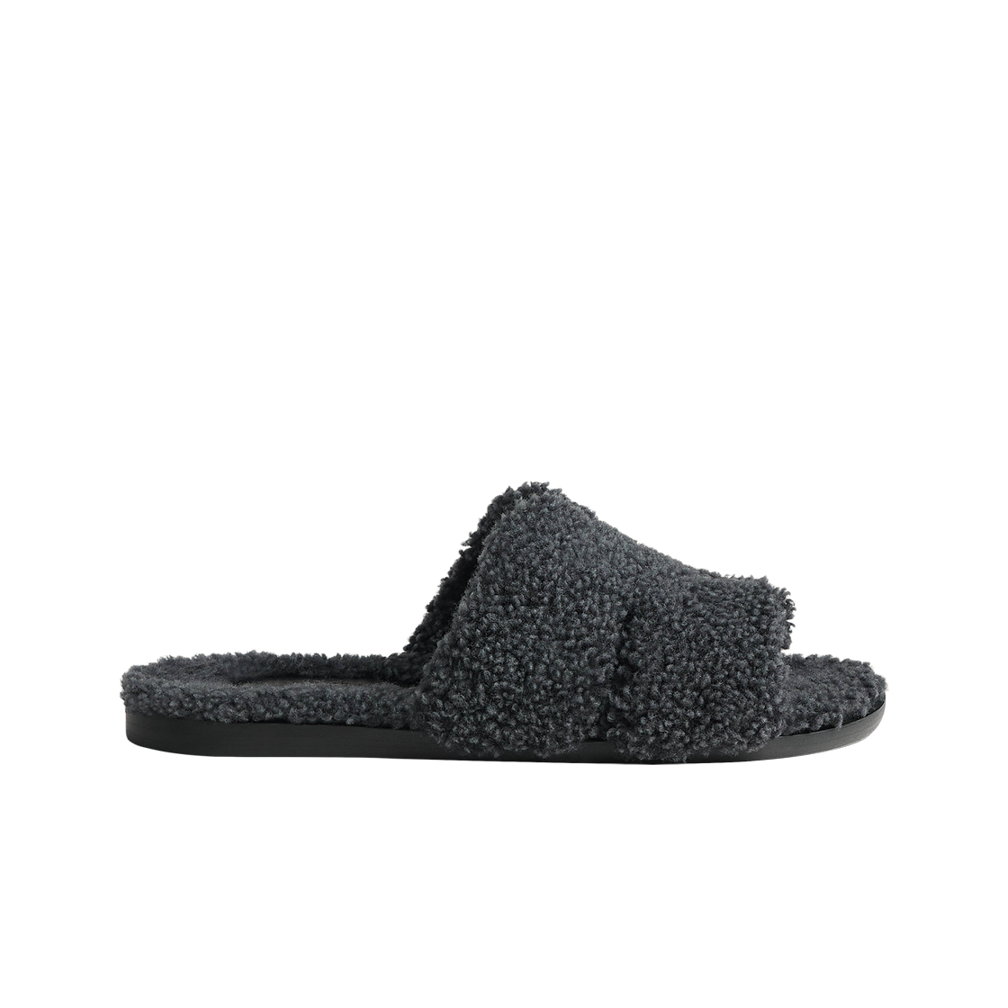 에르메스 이즈미르 샌들 울스킨 & 그리 시네(Hermes Izmir Sandal Woolskin & Gris Chine) - 1