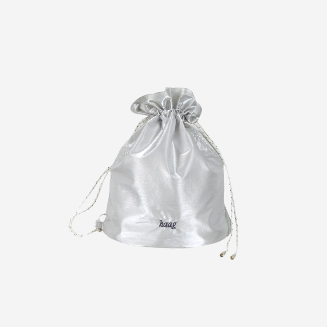 Haag A Glossy Bag Mini Silver 상세 이미지 1