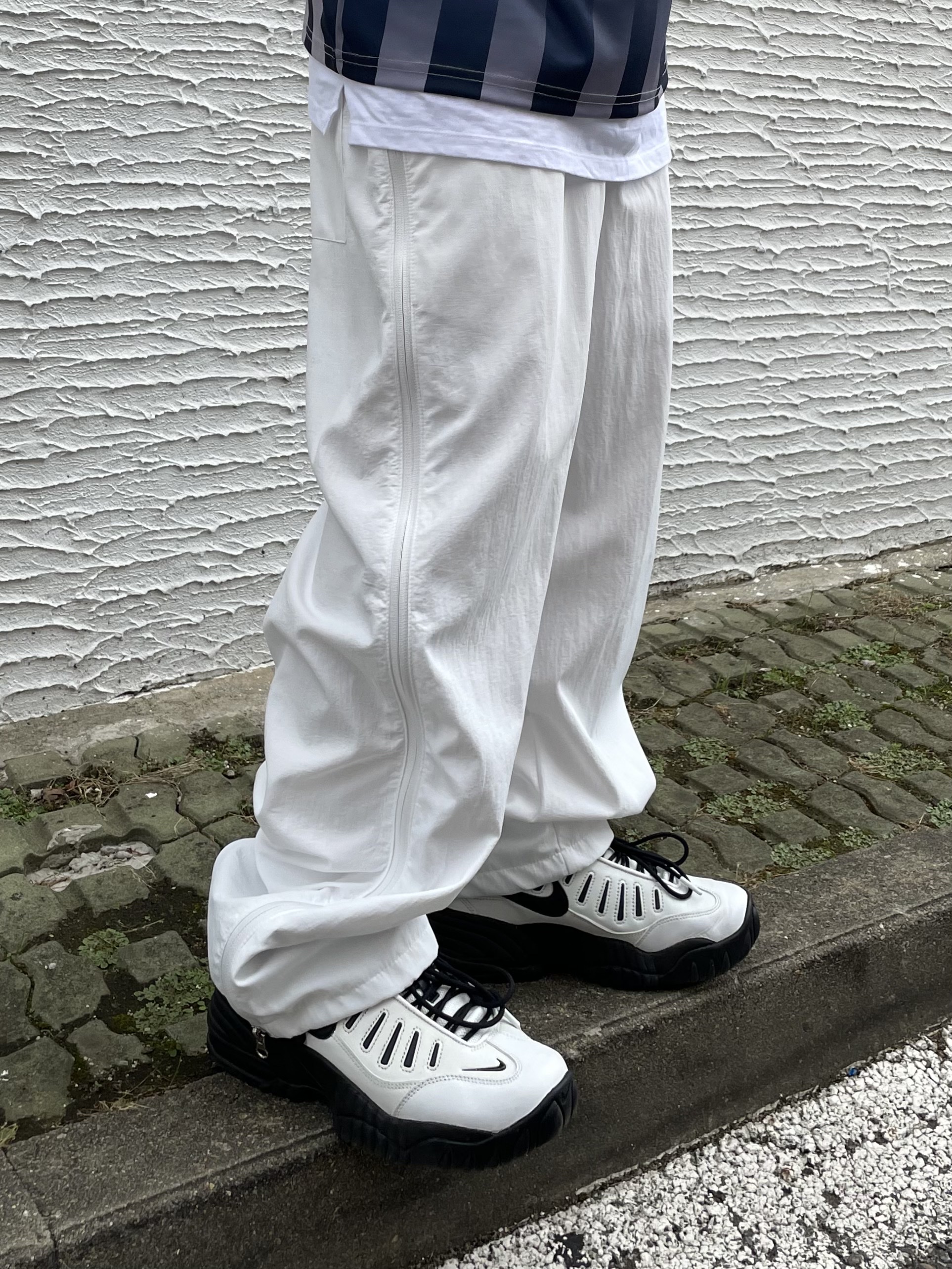 Nike x Ambush Air Adjust Force SP Summit White and Black 착용 스타일 - 4