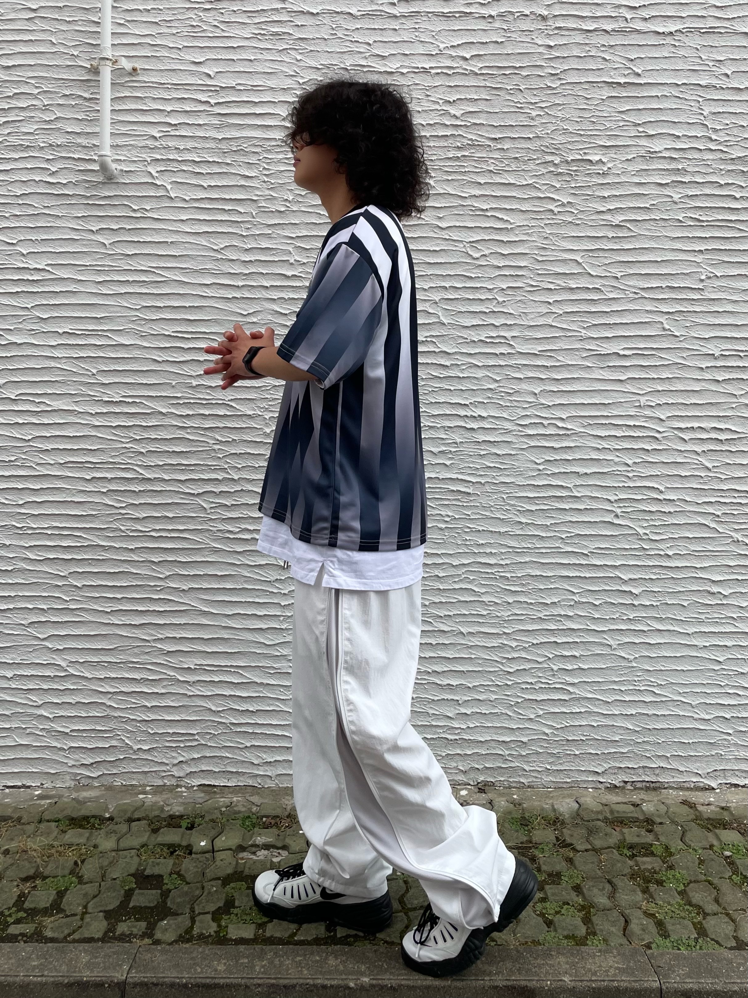Nike x Ambush Air Adjust Force SP Summit White and Black 착용 스타일 - 5