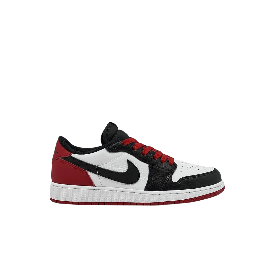 (GS) 조던 1 레트로 로우 OG 블랙토((GS) Jordan 1 Retro Low OG Black Toe)