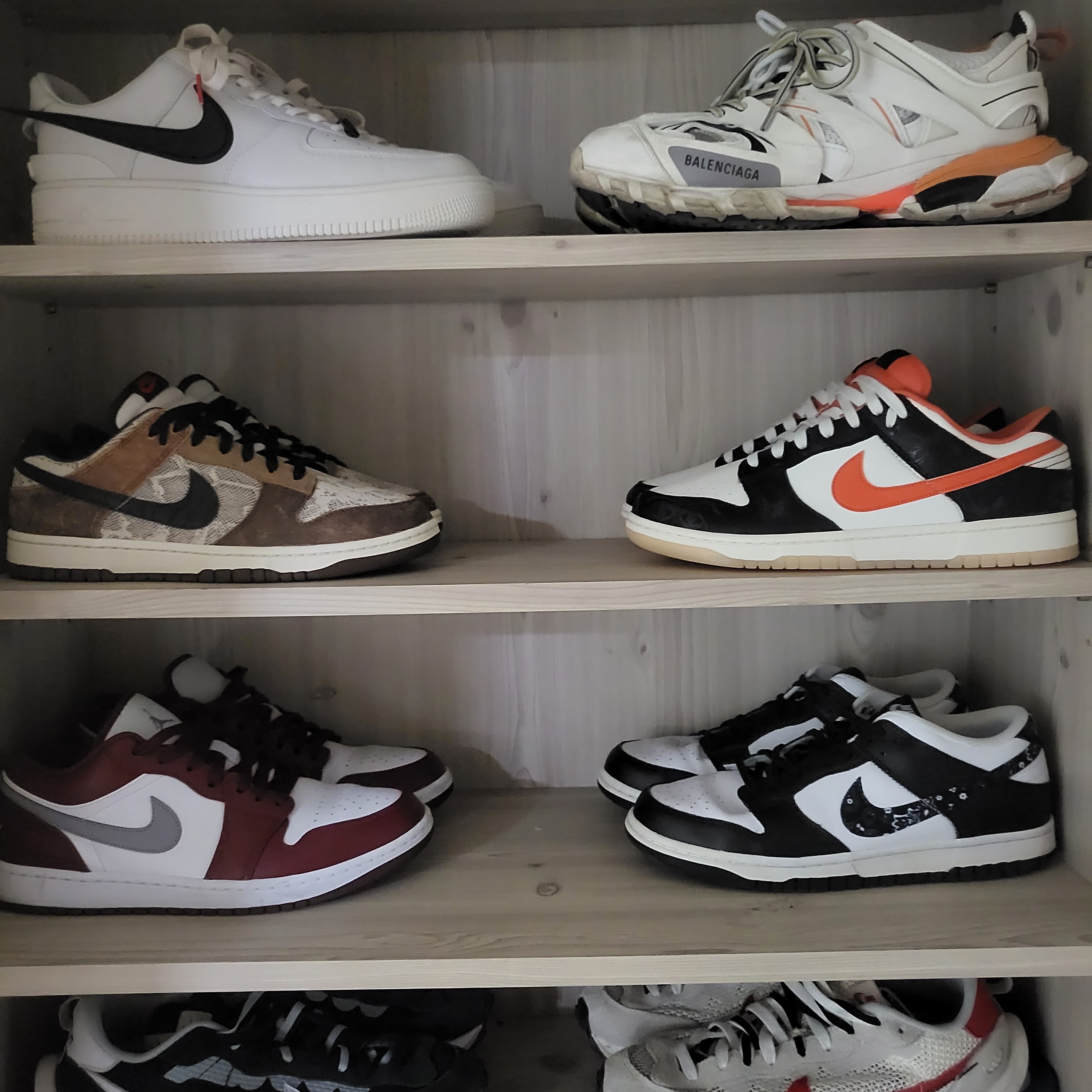 Nike x Ambush Air Force 1 Low SP Phantom 착용 스타일
