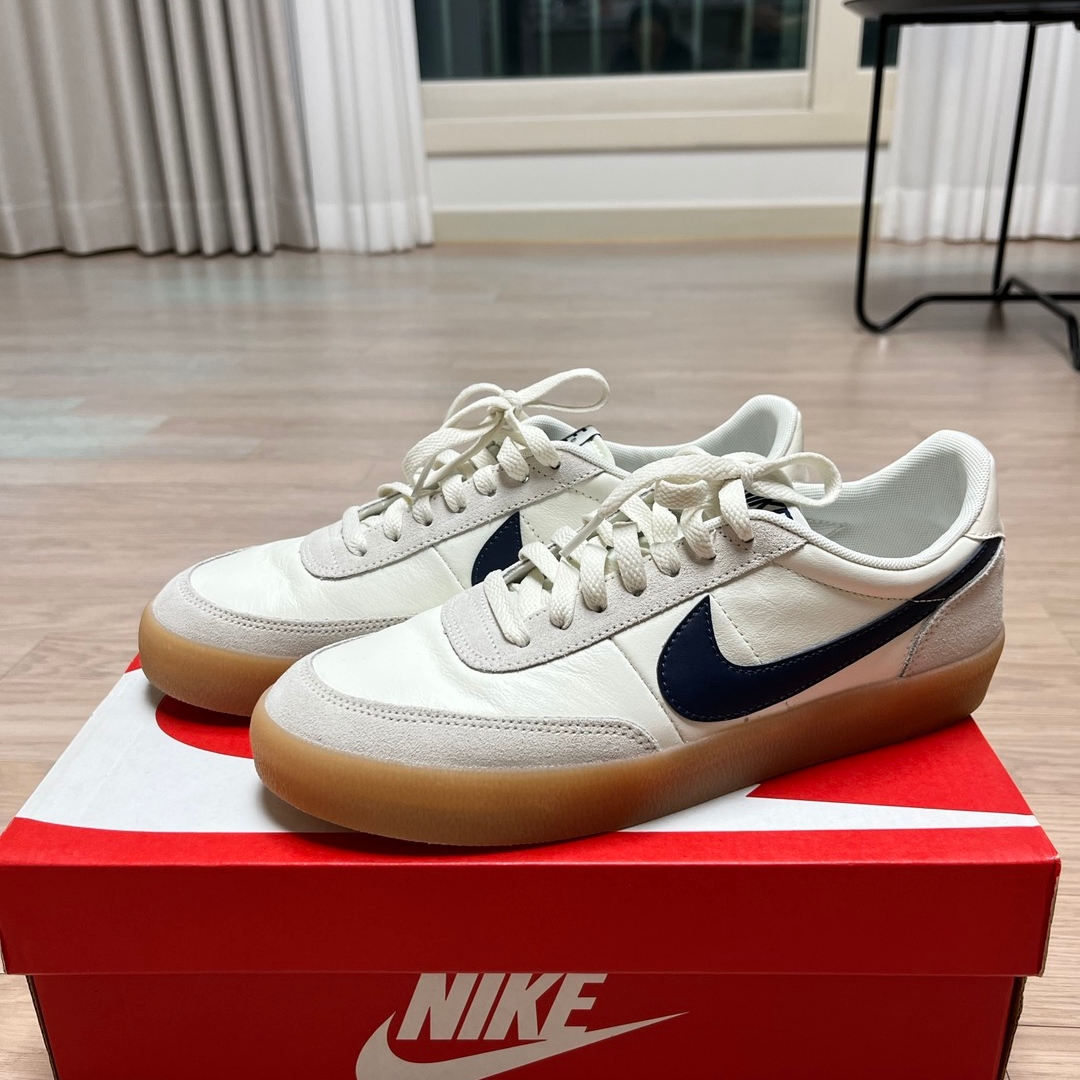 Nike x J.Crew Killshot 2 Sail Midnight Navy 착용 스타일 - 1