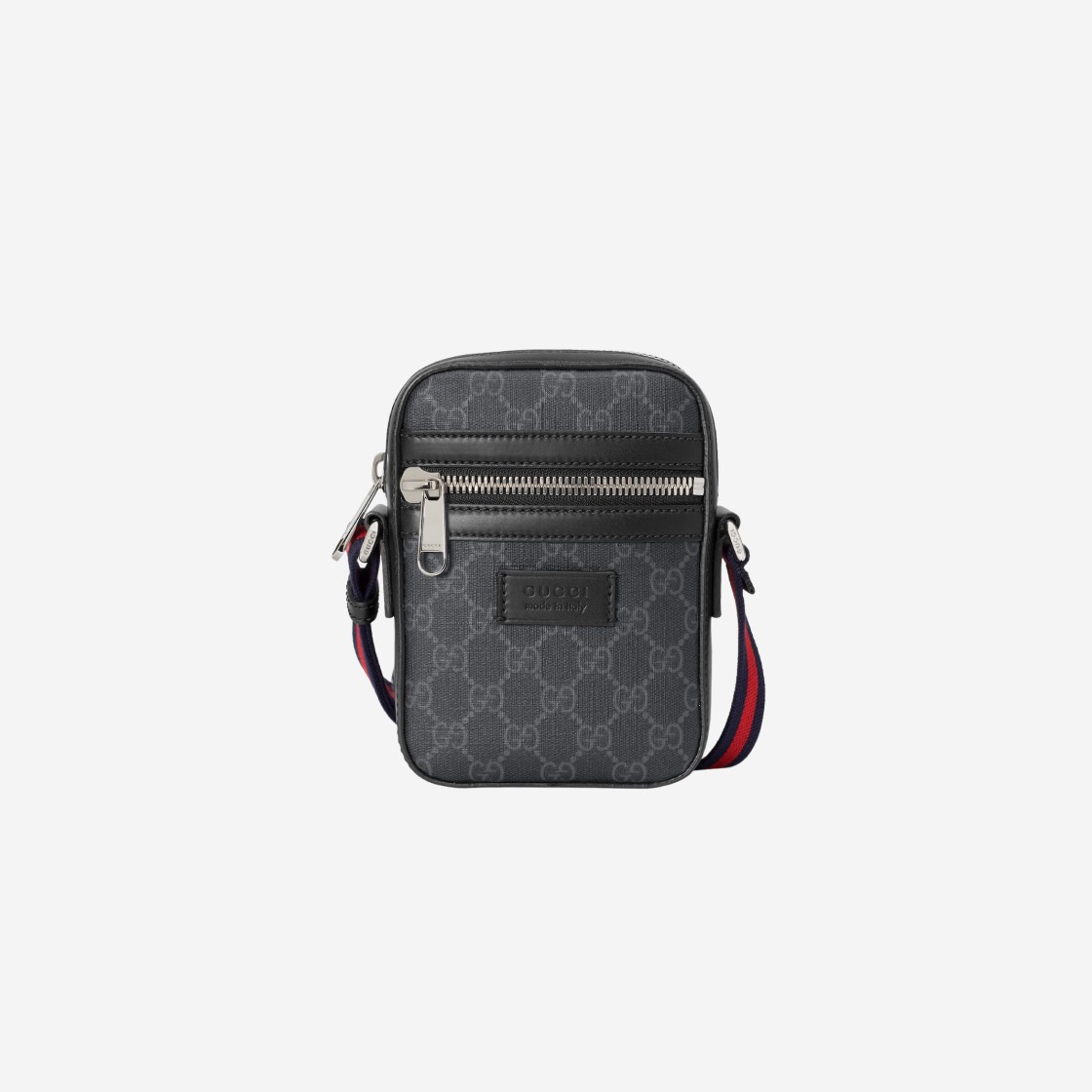 Gucci GG Black Messenger Black Grey GG Supreme 상세 이미지 1