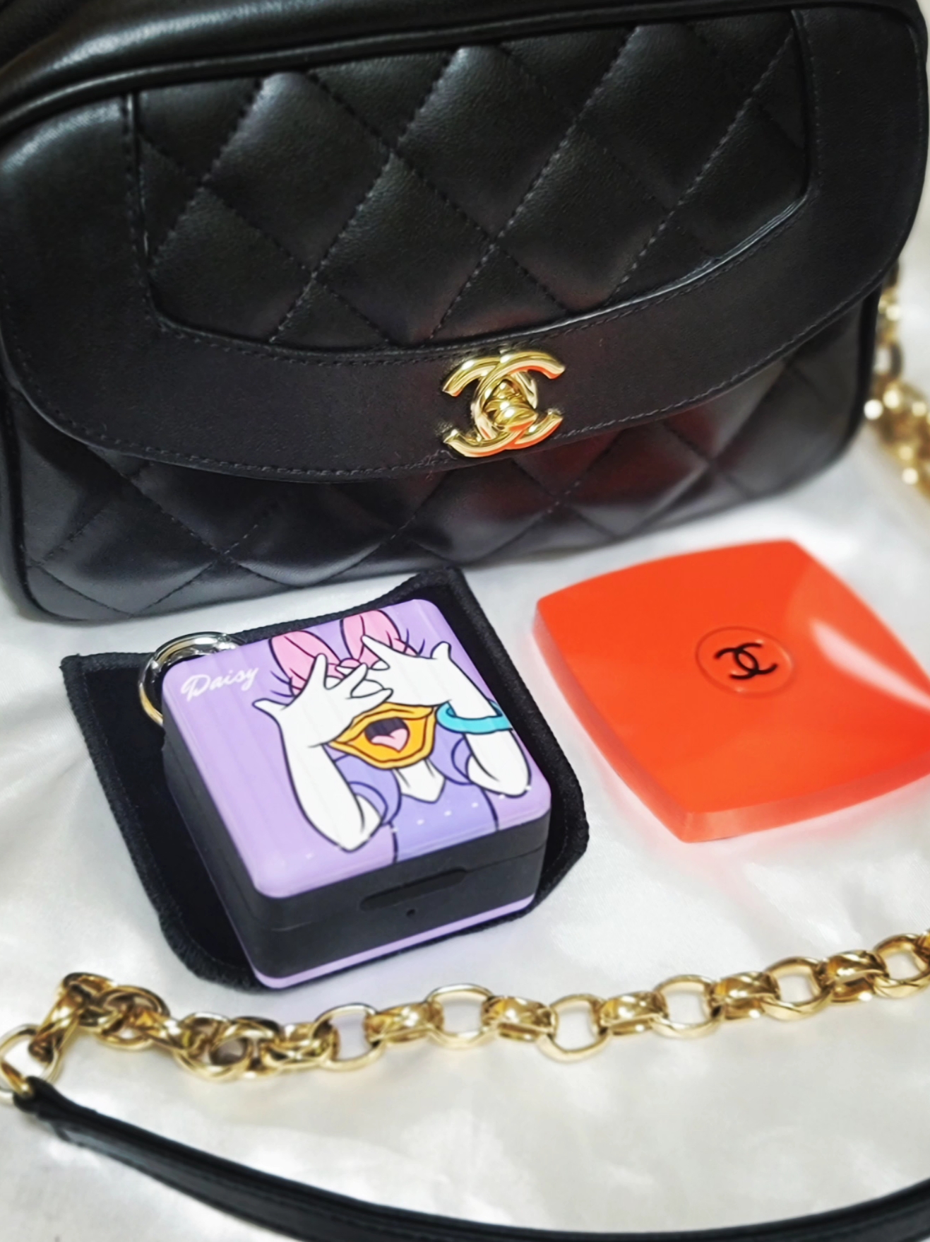 Samsung Galaxy Buds2 Pro White (Korean Ver.), Chanel Codes Couleur Limited Edition Miroir Double Facettes Premiere 121 Dame 착용 스타일 - 1