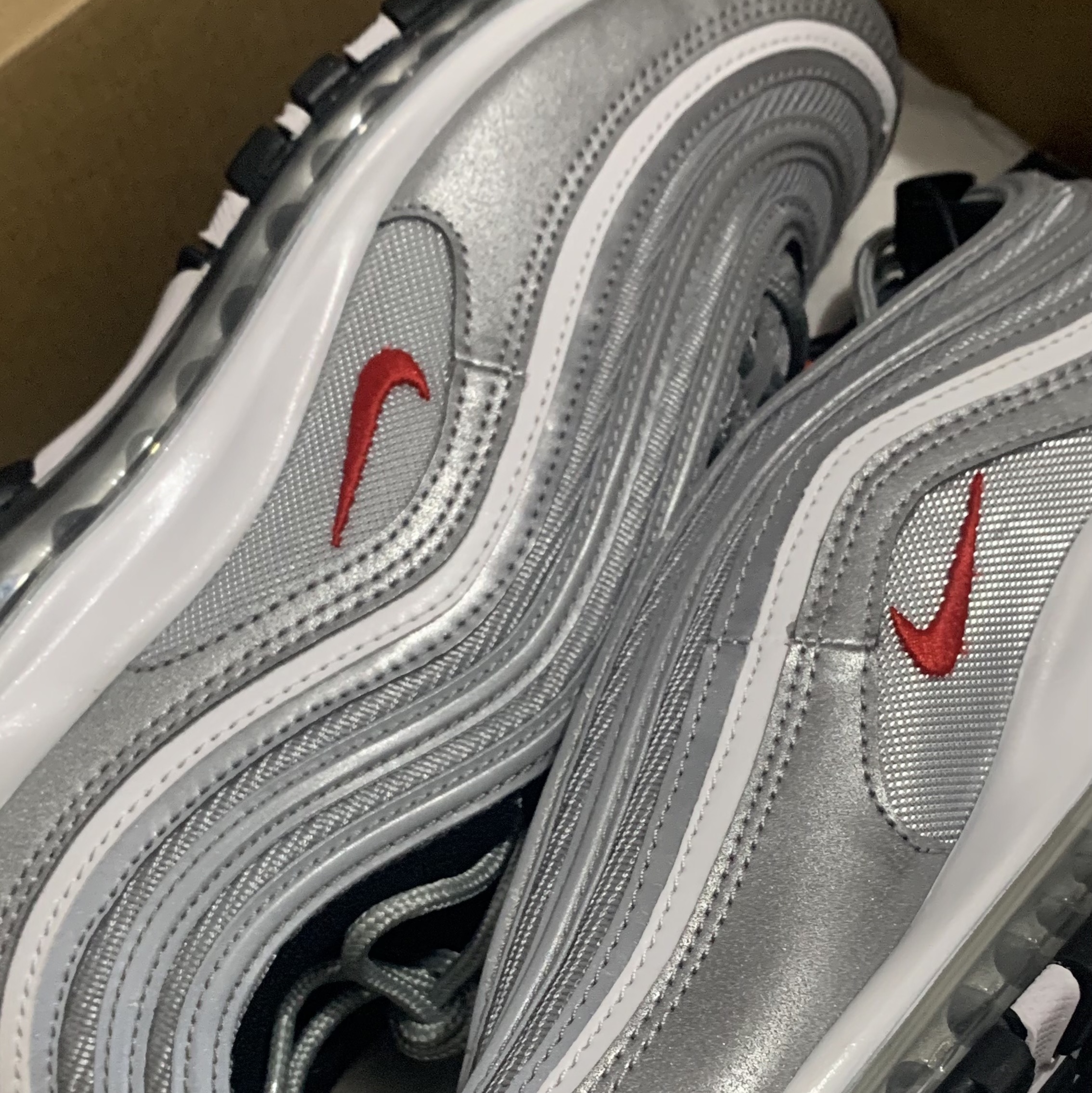Nike Air Max 97 OG Silver Bullet 2022 착용 스타일