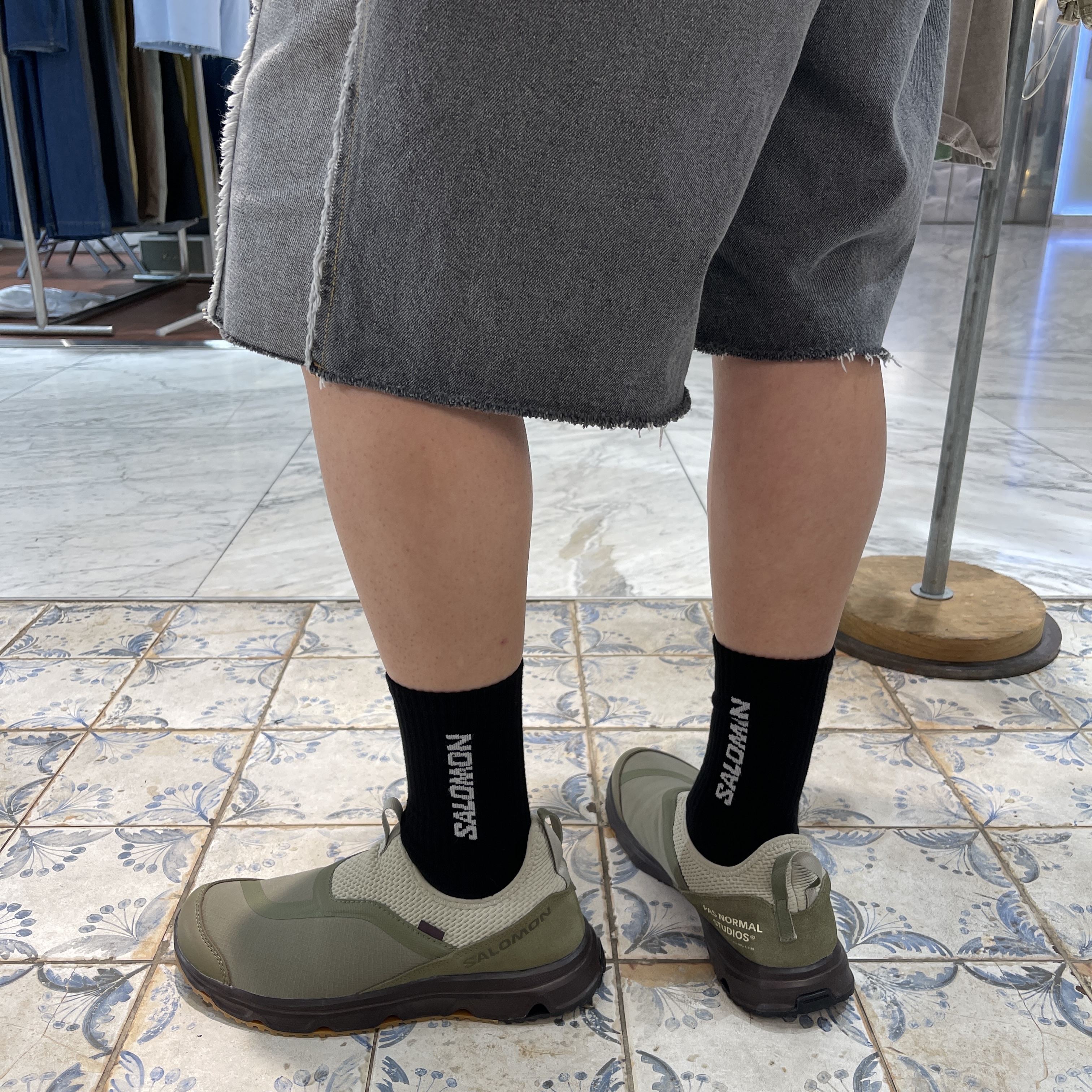 Salomon x PNS RX Snug Light Olive 착용 스타일 - 3