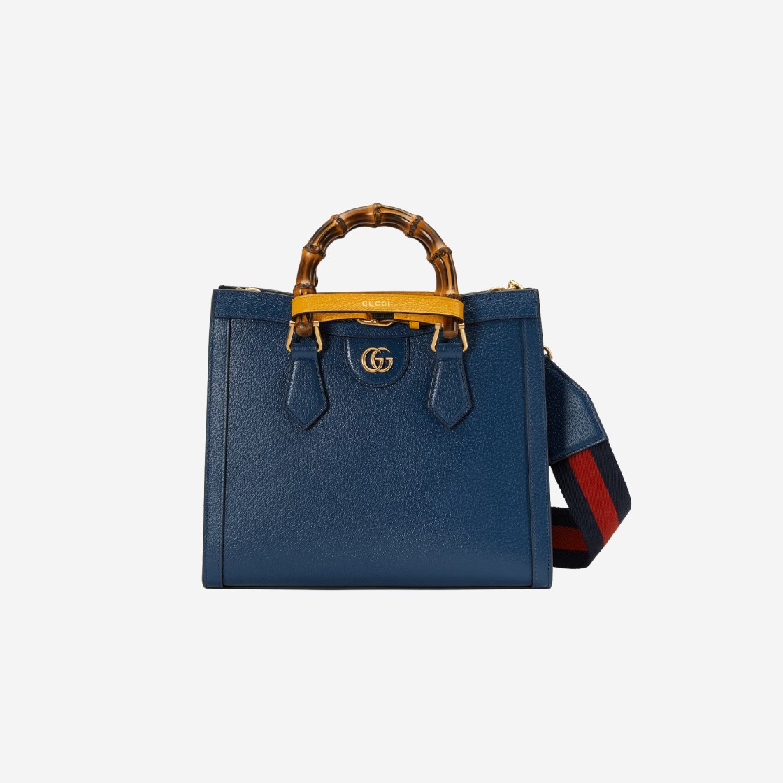 Gucci Diana Small Tote Bag Royal Blue Leather 상세 이미지 1