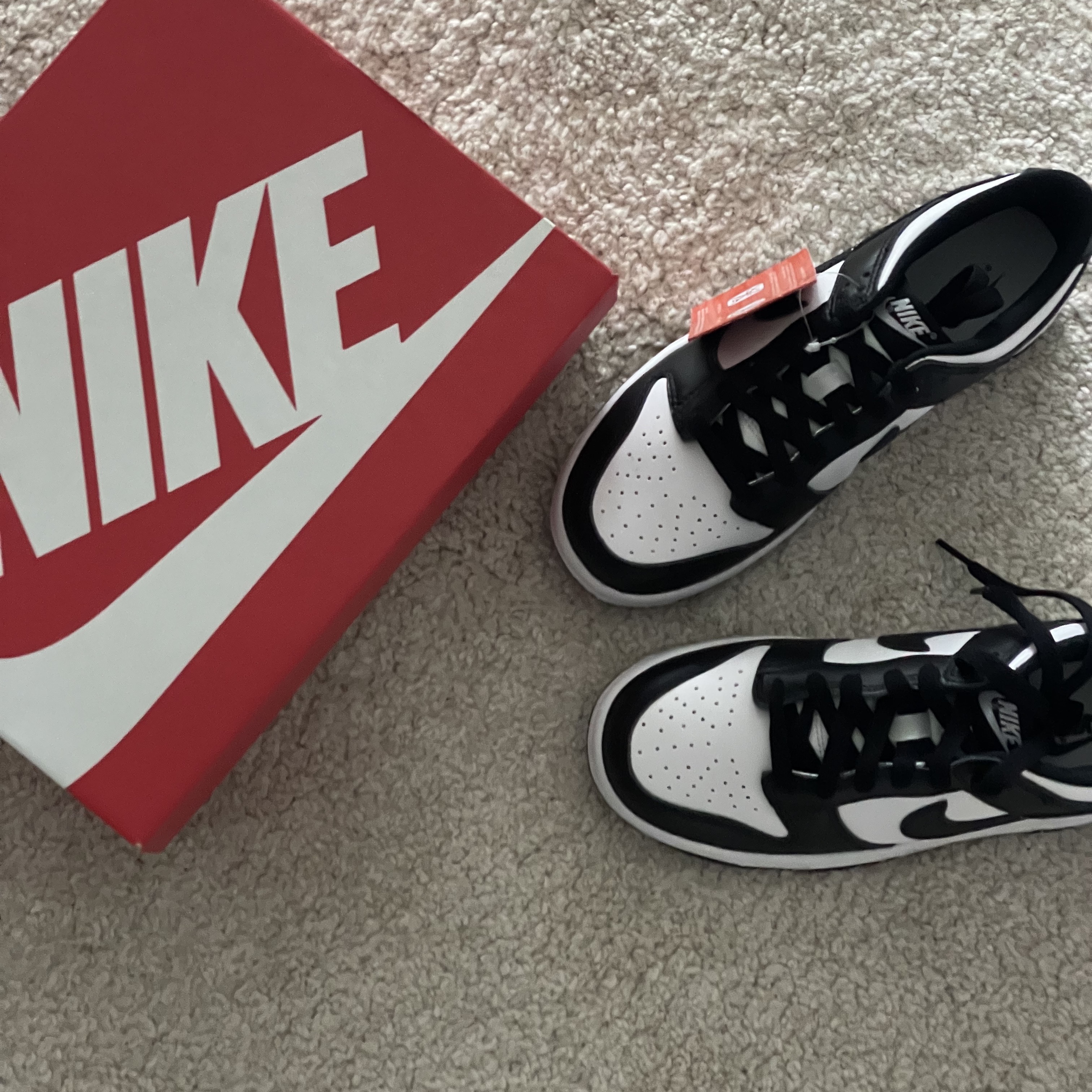 (W) Nike Dunk Low Black, (PS) Nike Dunk Low Black 착용 스타일 - 1