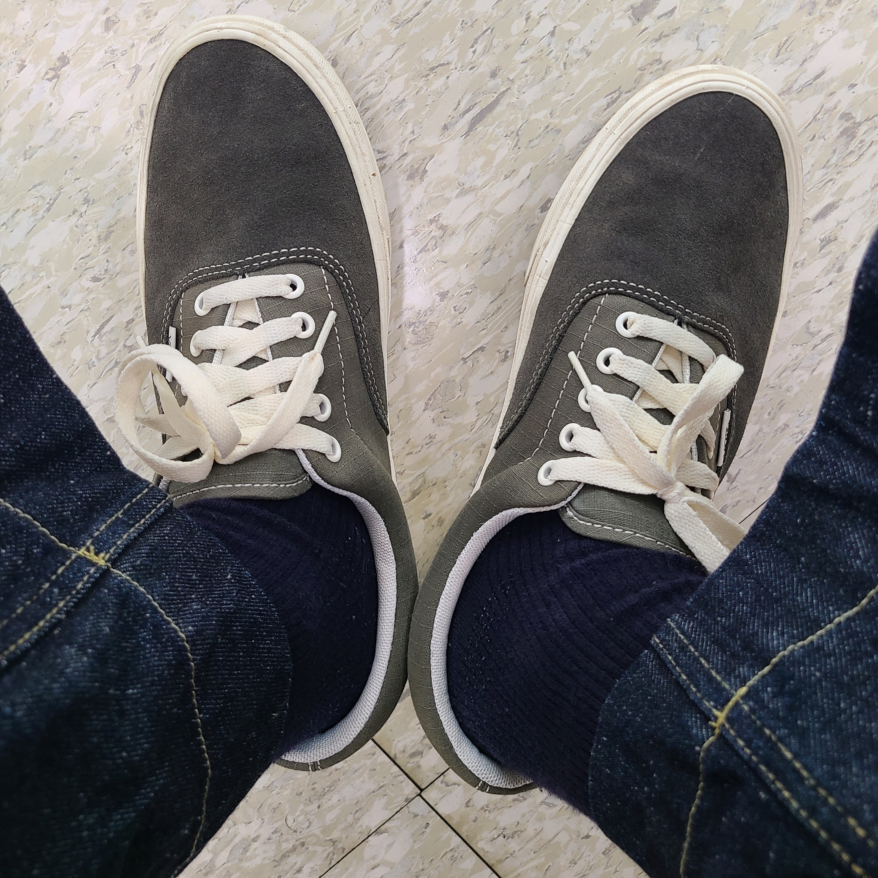 Studio Nicholson Pyad Denim Pants Indigo 착용 스타일 - 1
