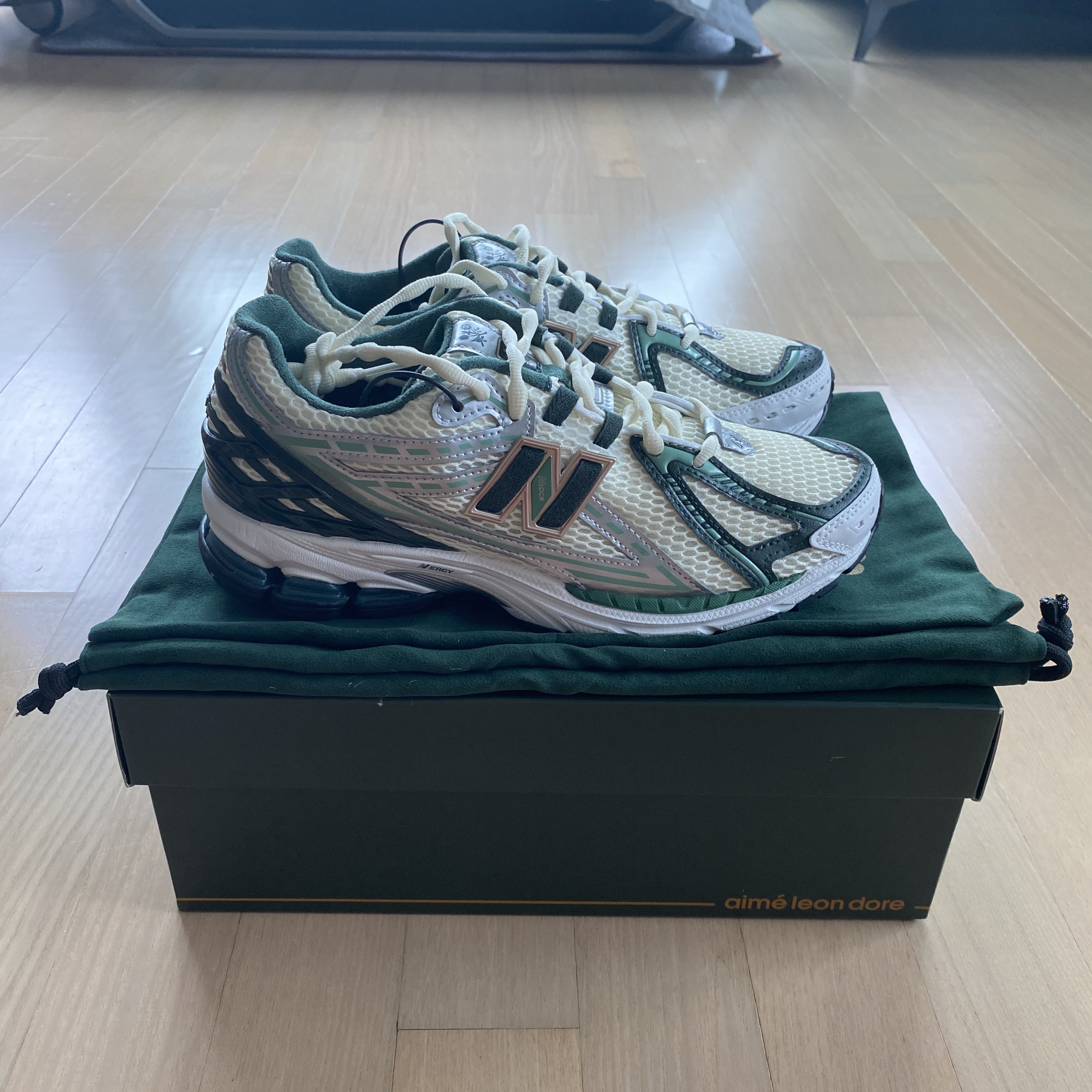 New Balance x Aime Leon Dore 1906R Jade 착용 스타일