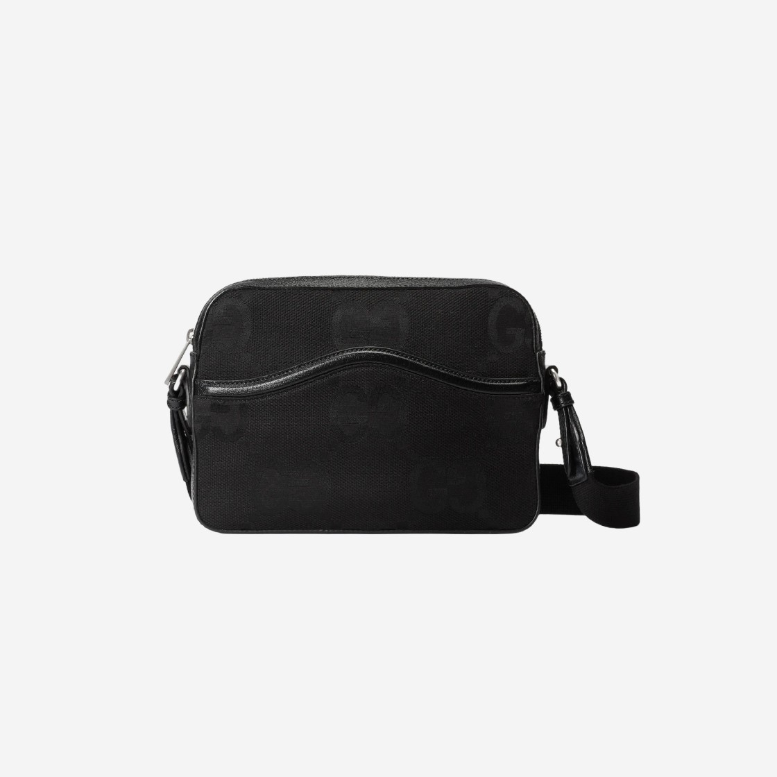 Gucci Jumbo GG Messenger Bag Black GG Canvas 상세 이미지 1