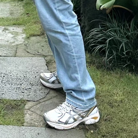 Asics GT-2160 White Pure Silver 착용 스타일