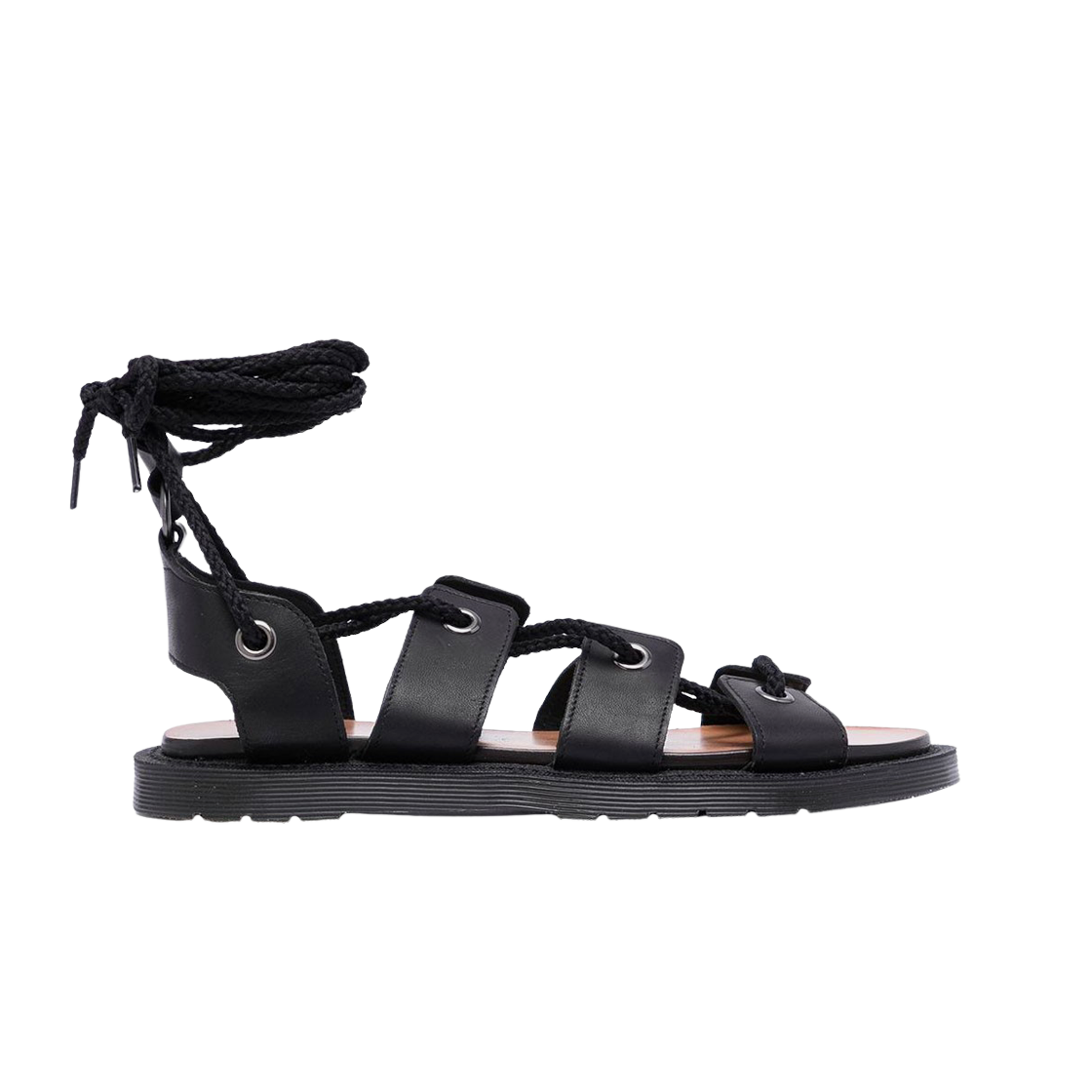 (W) 닥터마틴 자스민 길리 샌들 블랙((W) Dr. Martens Jasmin Ghillie Sandal Black) - 1