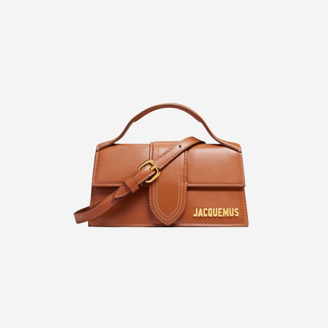 Jacquemus Le Bambino Mini Flap Bag Light Brown 상세 이미지 1