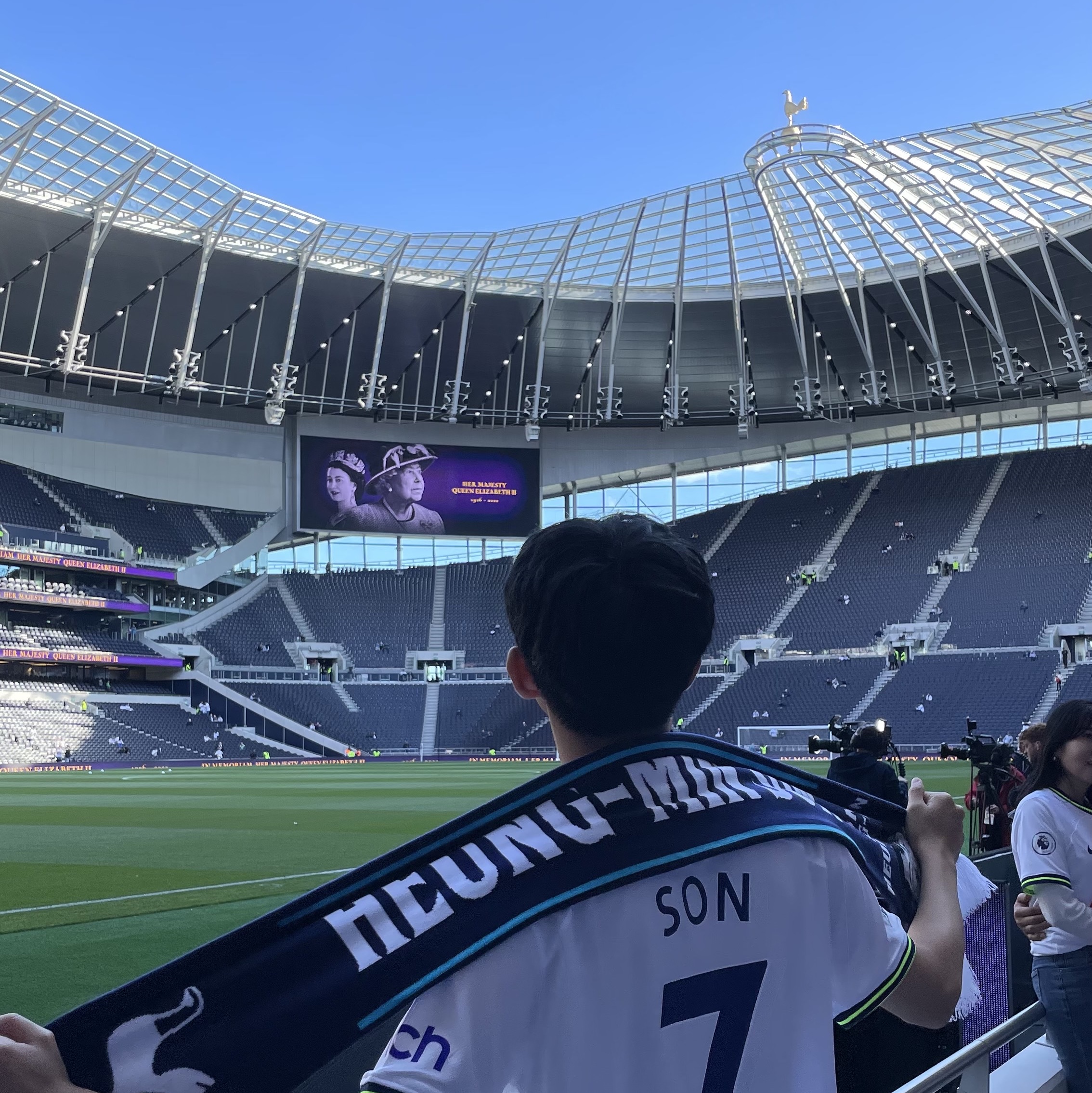 Nike Tottenham Hotspur 2022/23 Dri-Fit Stadium Home Jersey White (Non Marking Ver.) 착용 스타일 - 2