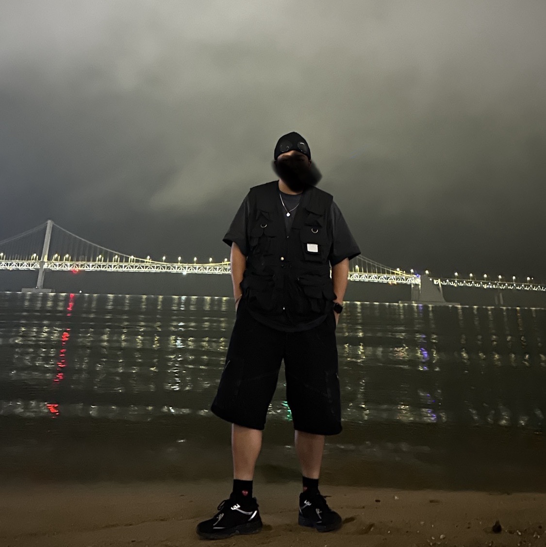 Asics Gel-Venture 6 Trail Black 착용 스타일