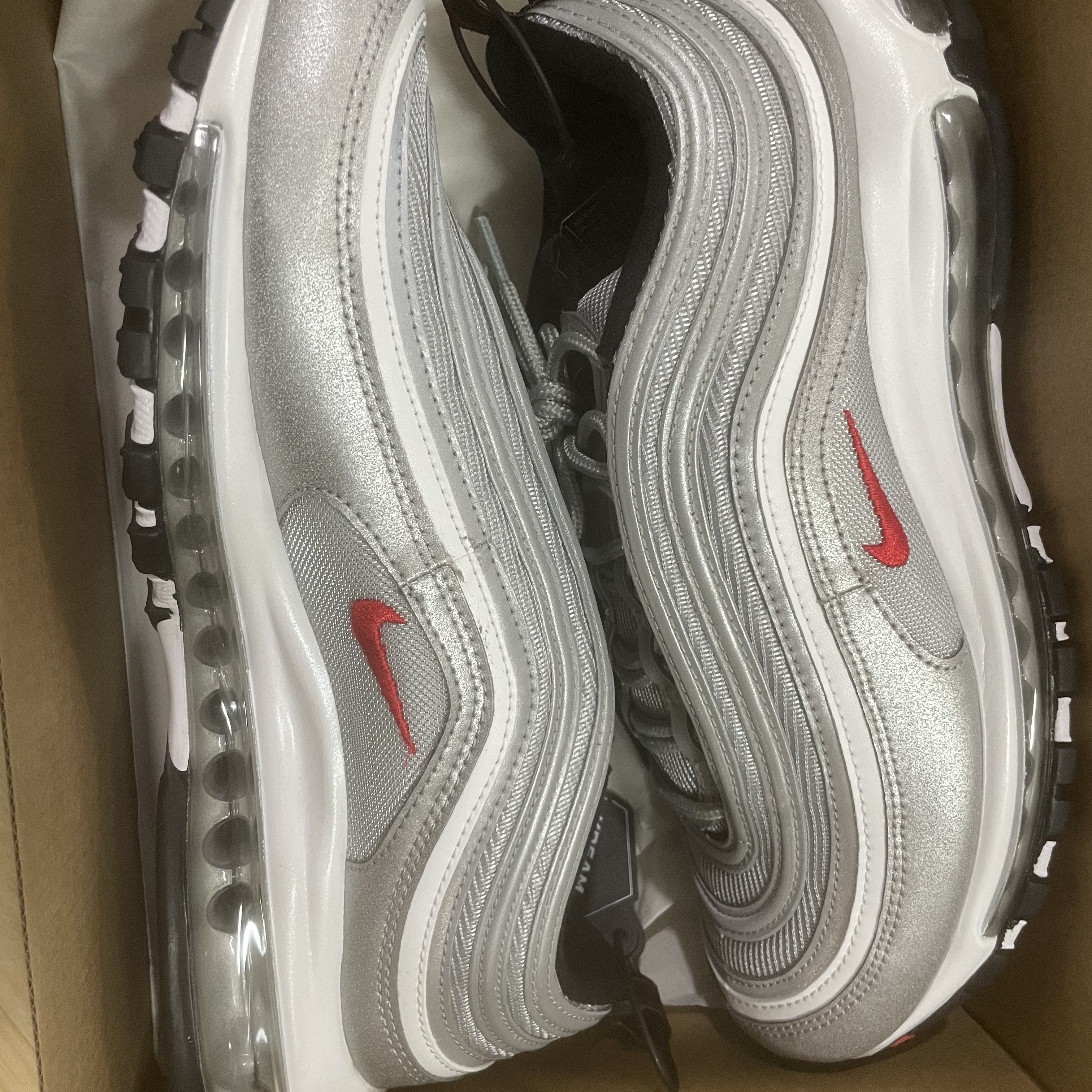 Nike Air Max 97 OG Silver Bullet 2022 착용 스타일