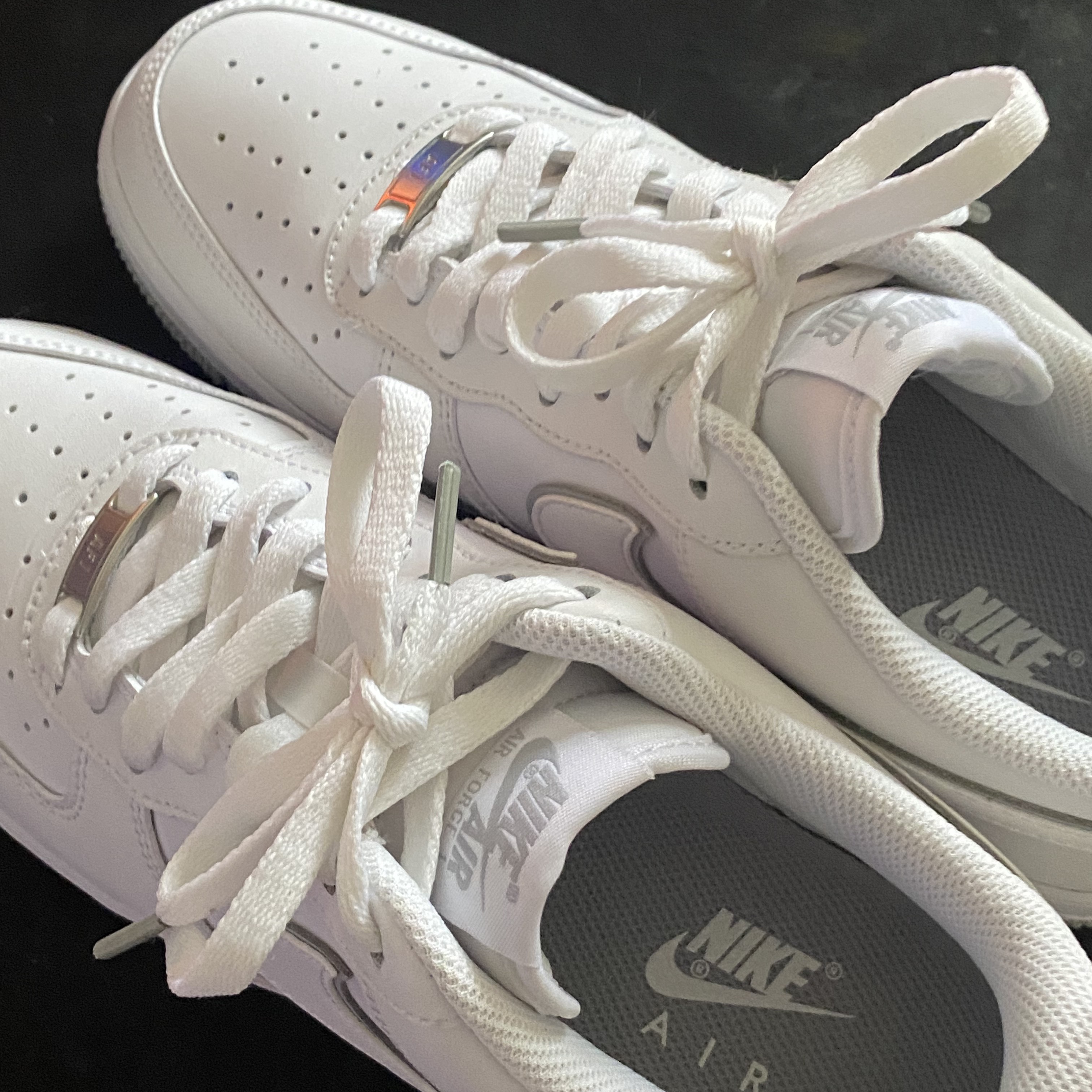 Nike Air Force 1 '07 White Wolf Grey 착용 스타일