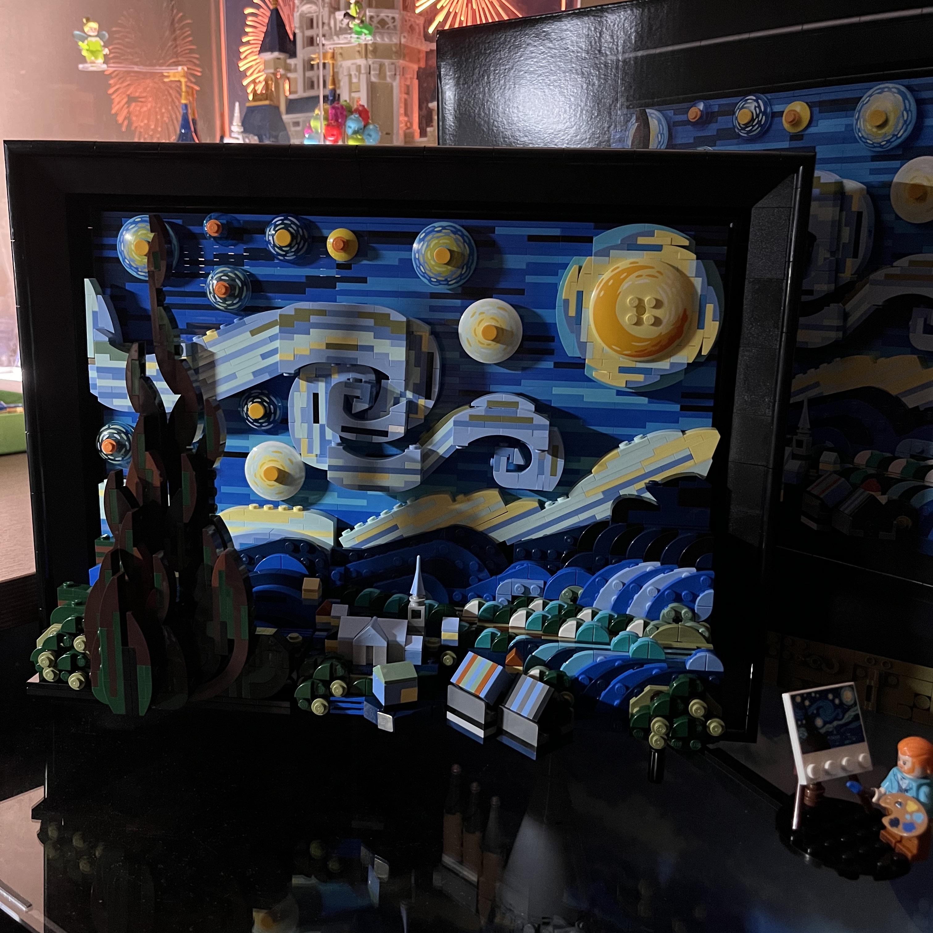 Lego Vincent Van Gogh The Starry Night 착용 스타일 - 2