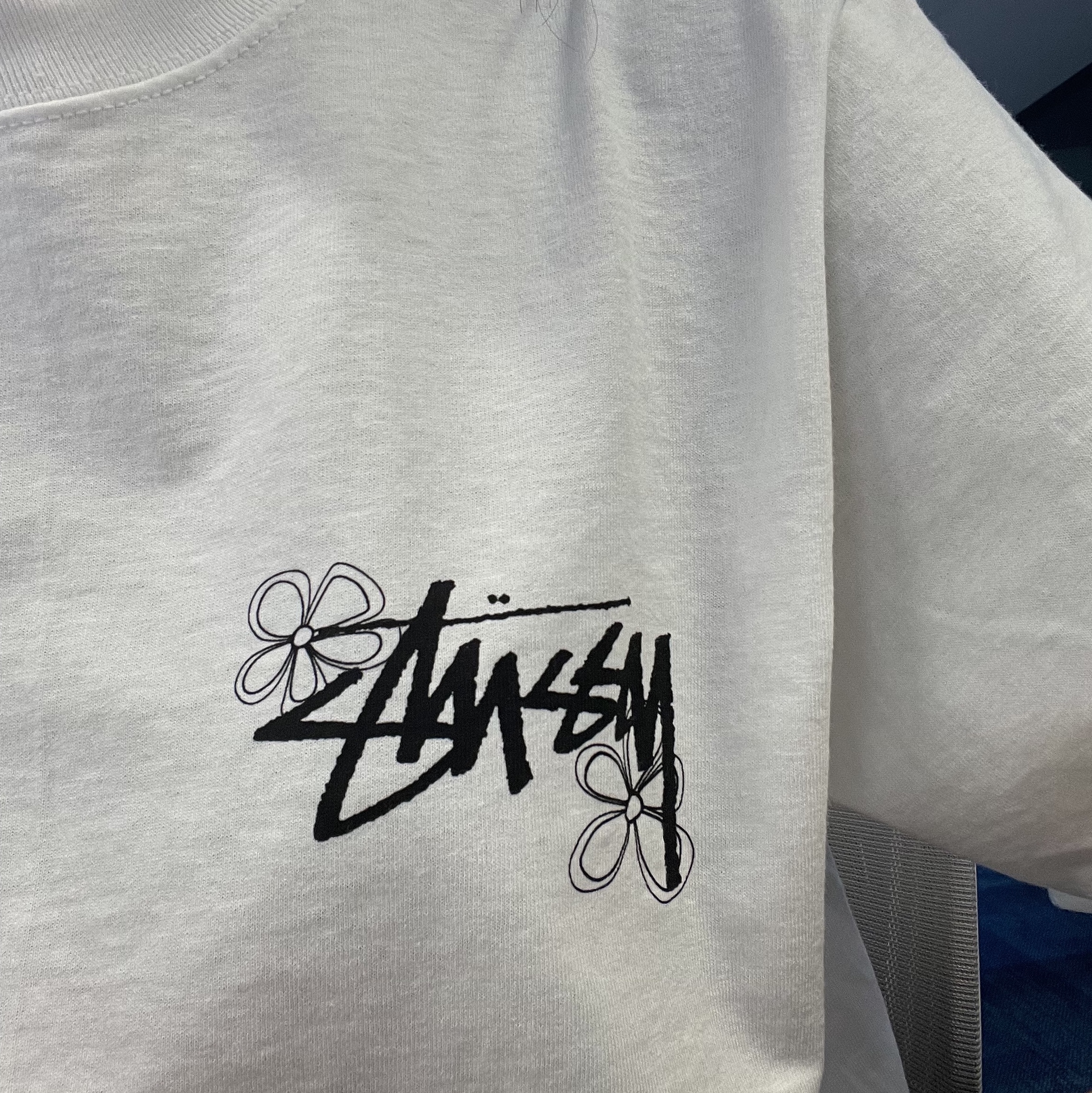 Stussy Summer LB T-Shirt White 착용 스타일