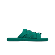 Bottega Veneta Plat Mule Acid Turquoise