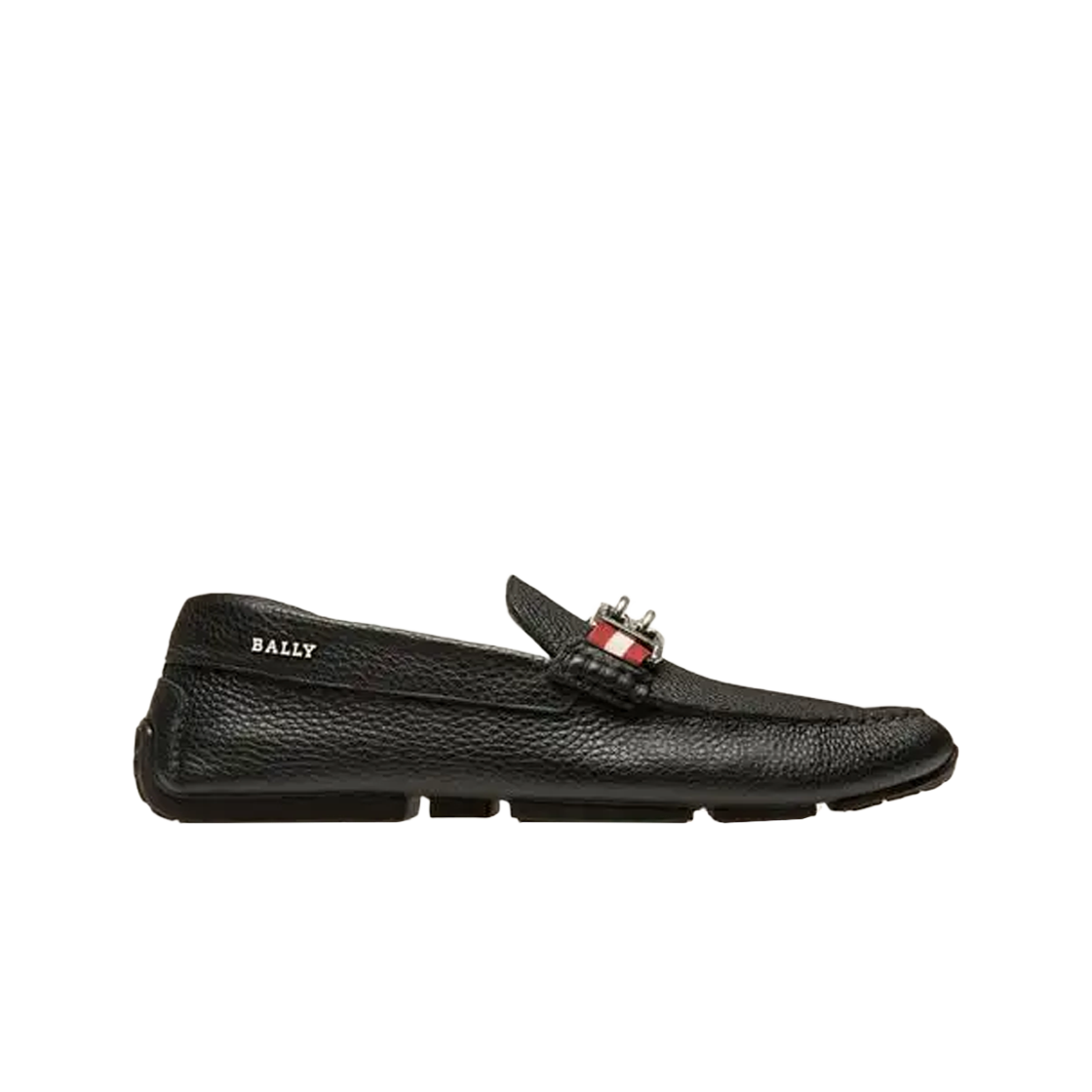 발리 파살 레더 드라이버 블랙 - 스탠다드(Bally Parsal Leather Drivers Black - Standard) - 1