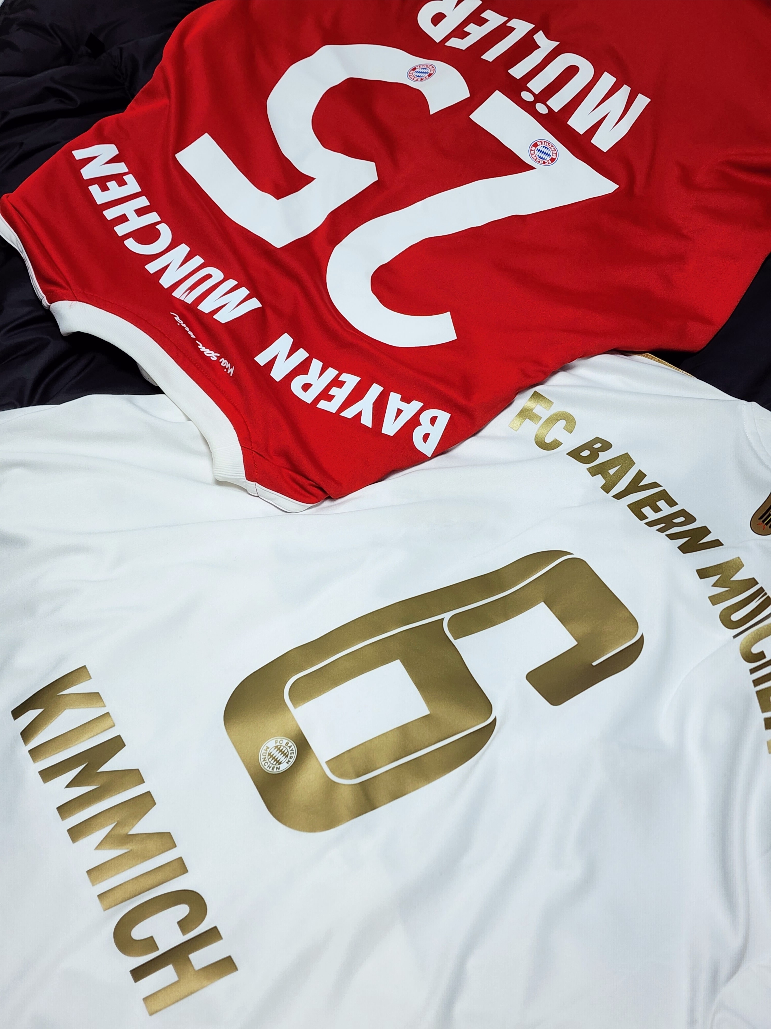 Adidas Bayern Munchen 2022/23 Away Jersey White - KR Sizing (Non Marking Ver.) 착용 스타일 - 2