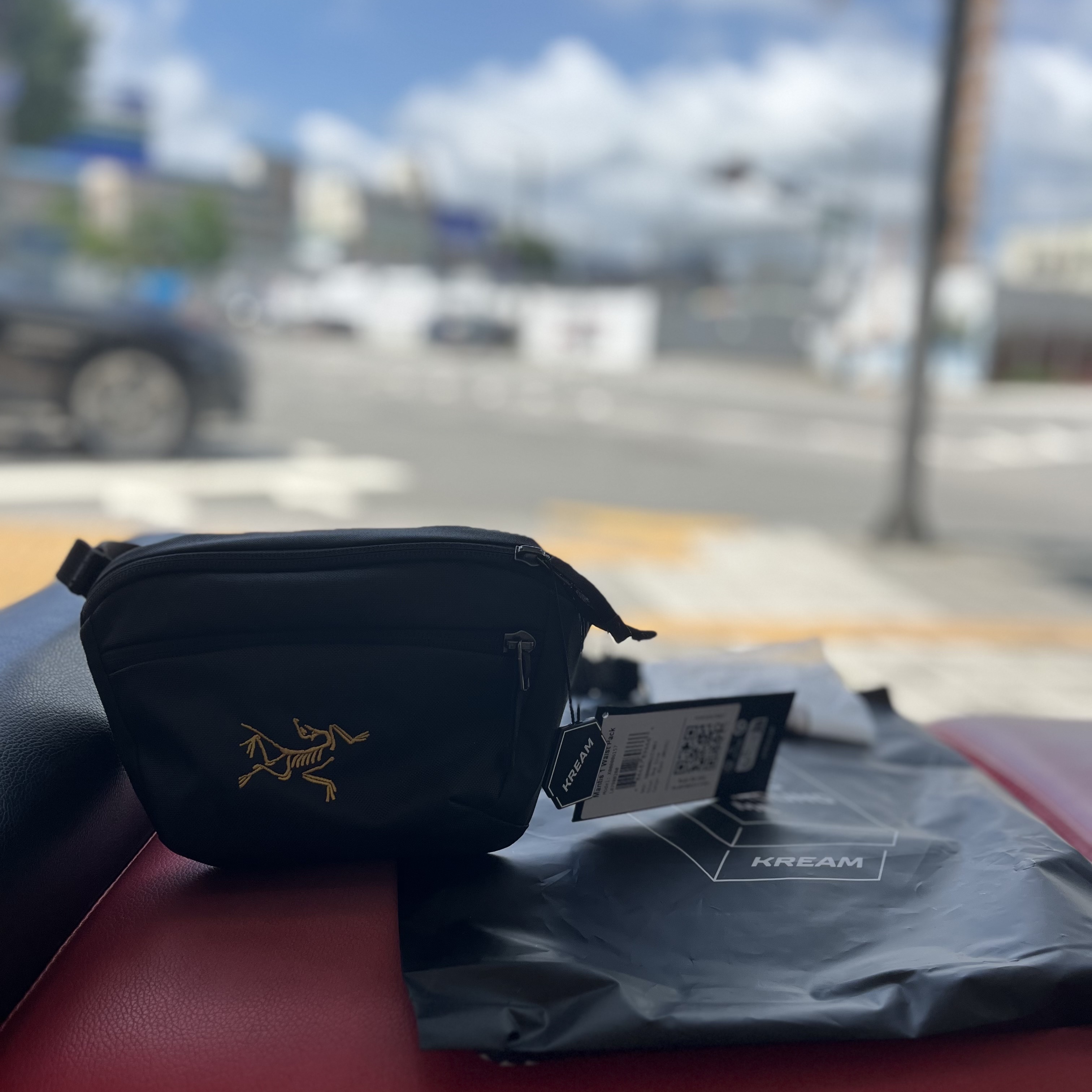 Arc'teryx Mantis 1 Waistpack Black 착용 스타일
