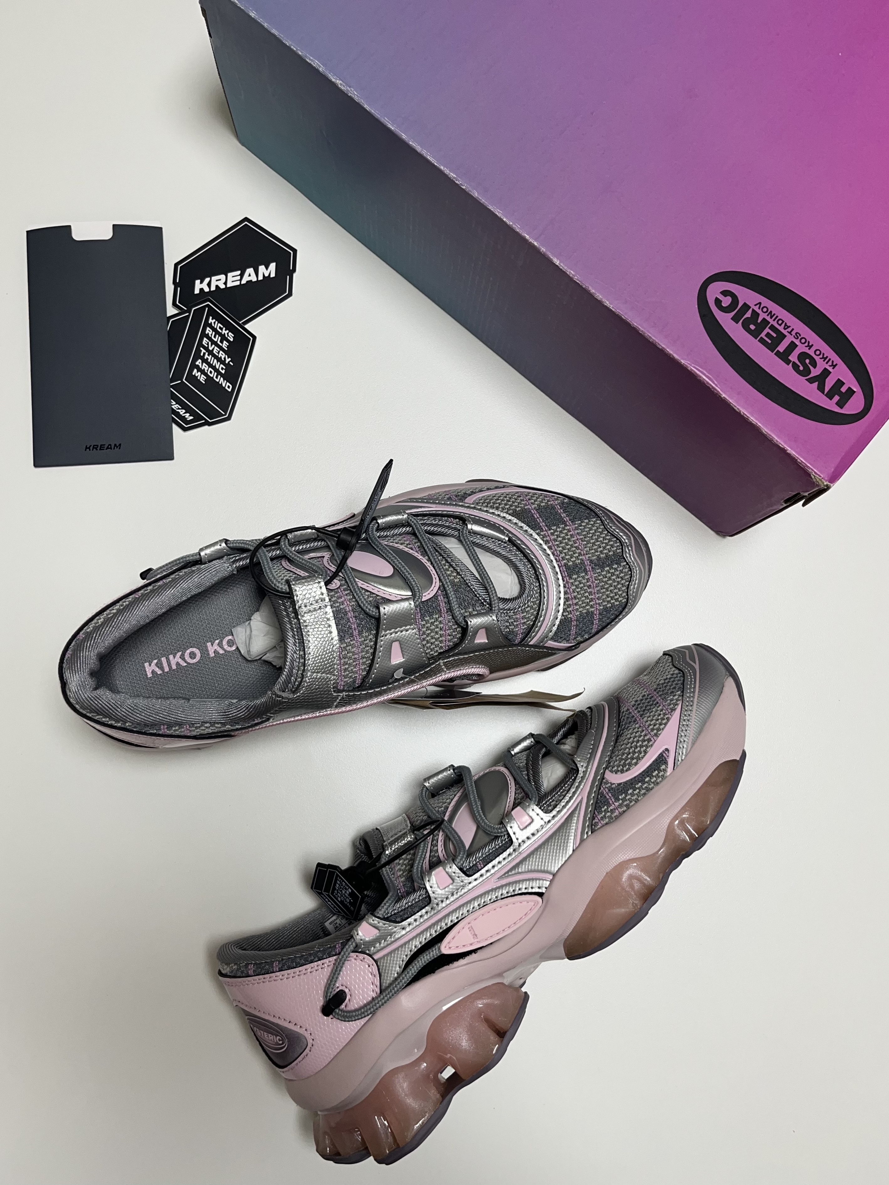 (W) Asics x Kiko Kostadinov x Hysteric Glamour Gel-Quantum Cotton Candy 착용 스타일 - 1
