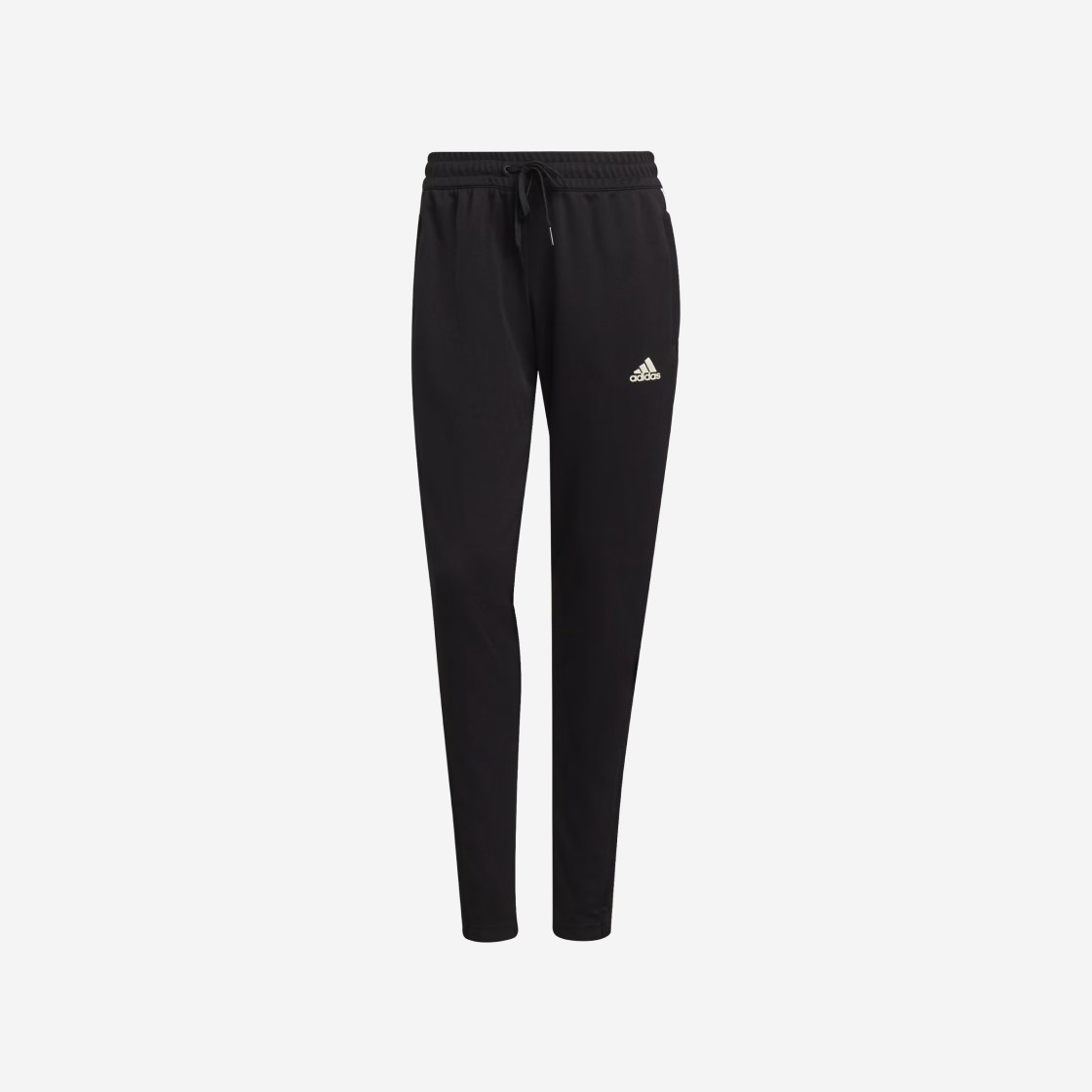 (W) Adidas Aeroready Sereno Cut 3-Stripes Slim Tapered Pants Black - KR Sizing 상세 이미지 1