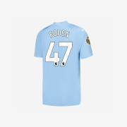 Puma Manchester City 2023/24 Home Jersey Team Light Blue Phil Foden (Premier League Full Marking Ver.)