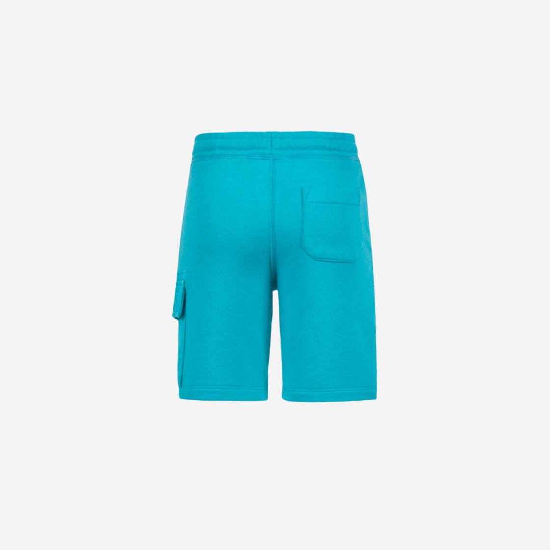 (Kids) C.P. Company U16 Basic Fleece Cargo Shorts Tile Blue - 23SS 상세 이미지 2