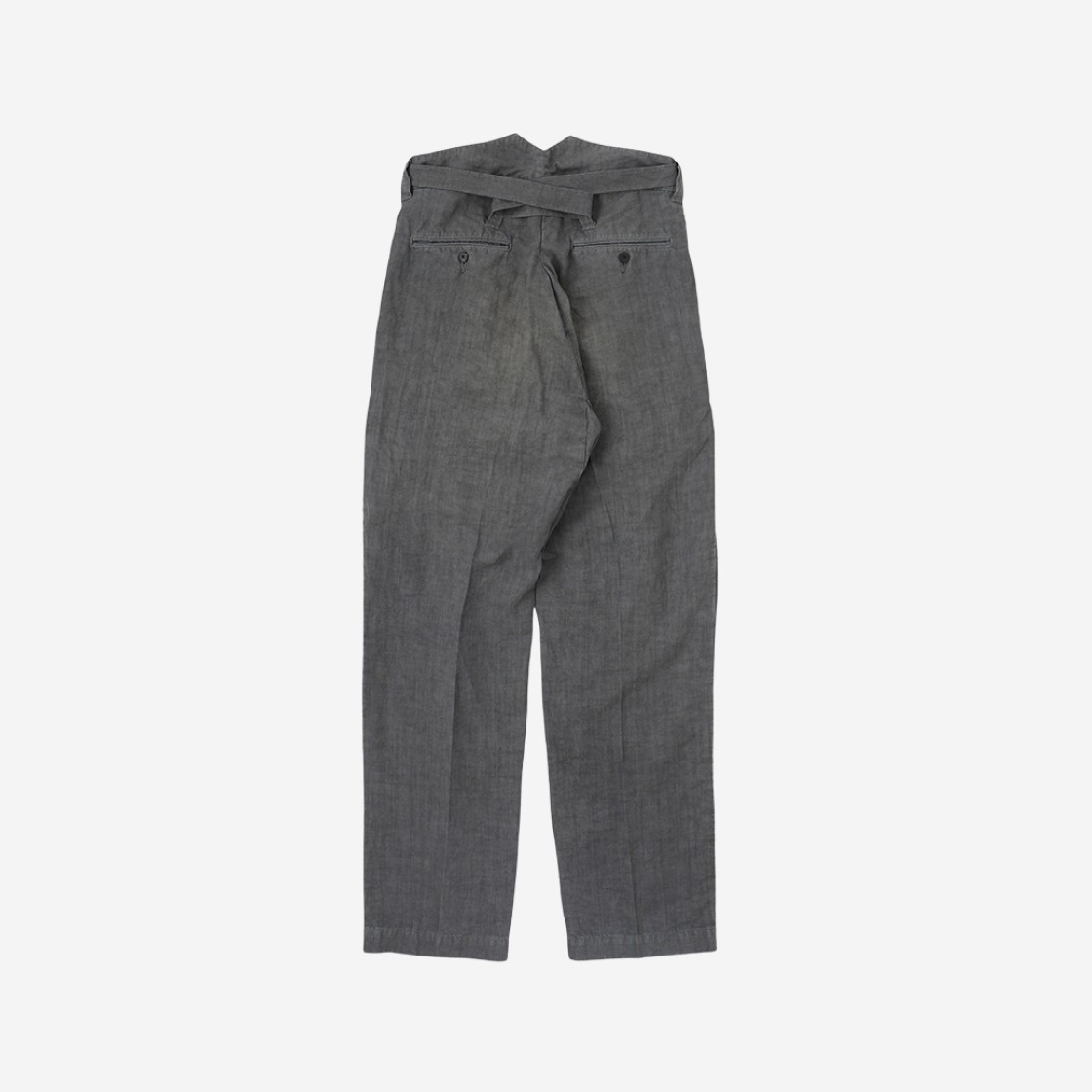 Visvim Hakama Pants DMGD Grey - 23SS 상세 이미지 2